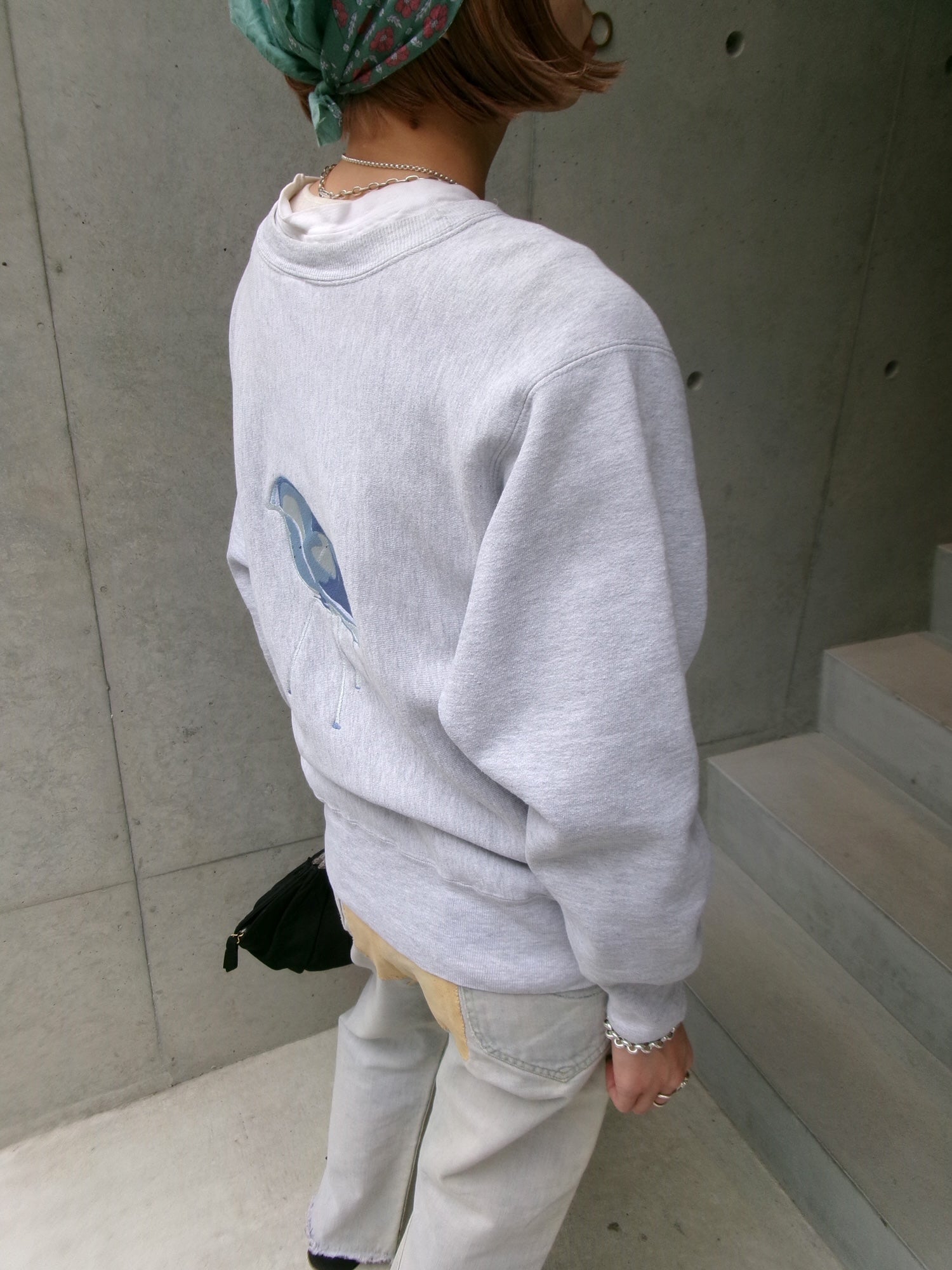 90s champion reverse weave embroidery Ray Eames