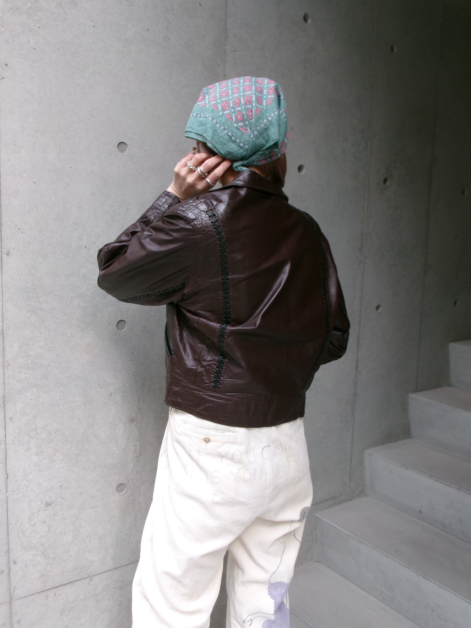 50s painted senior corduroy memorial pants