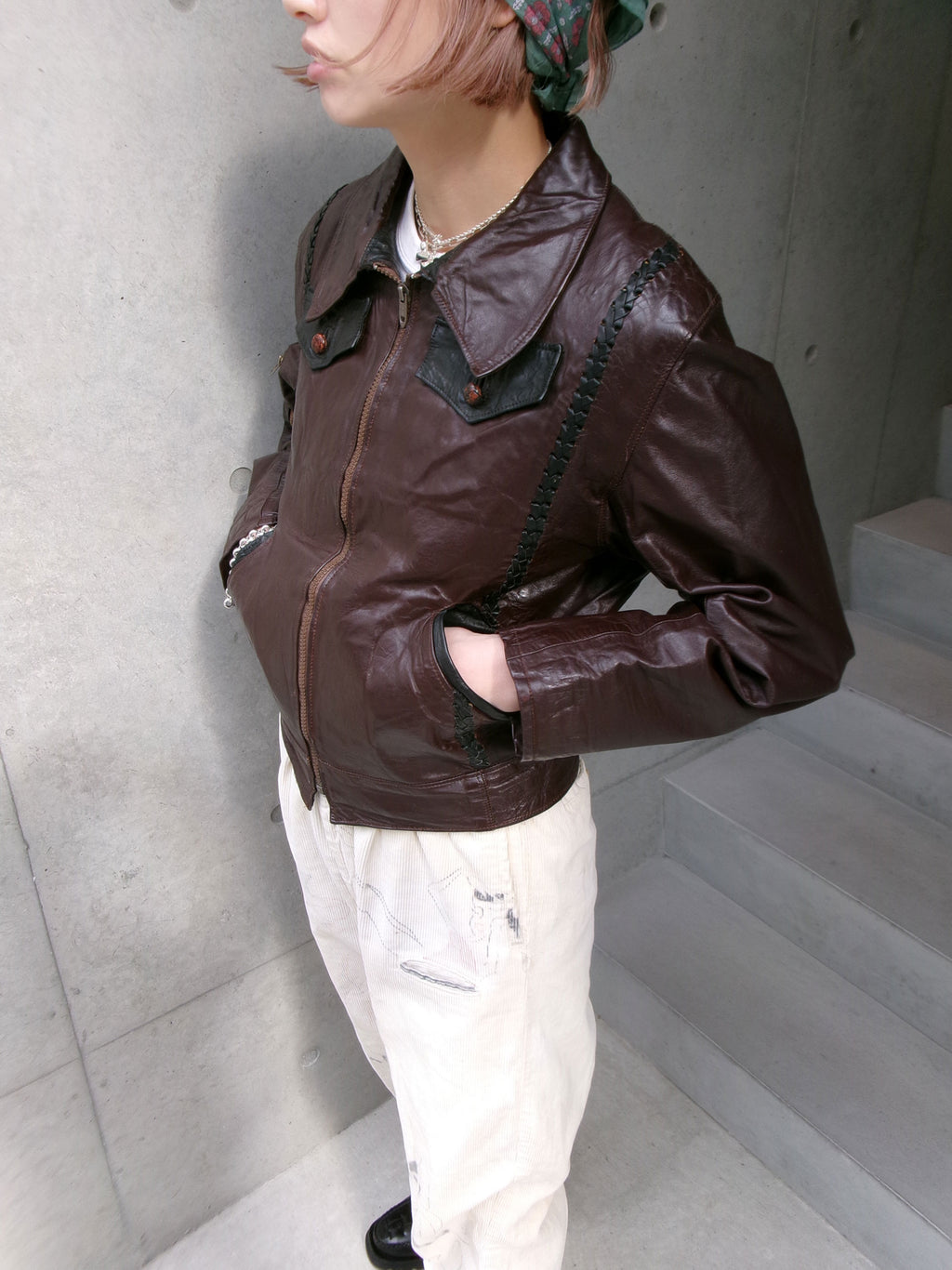 50s painted senior corduroy memorial pants