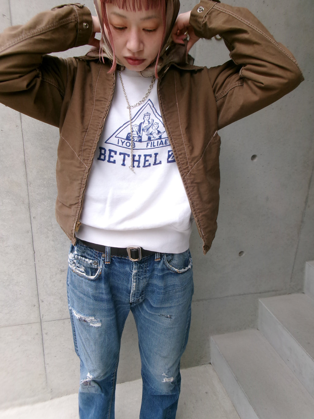 50s MASLAND fishing jacket