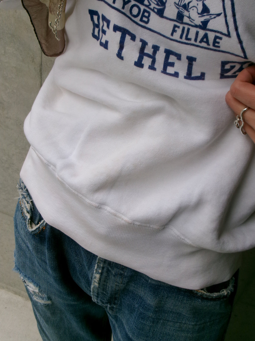 60s college sweat shirt