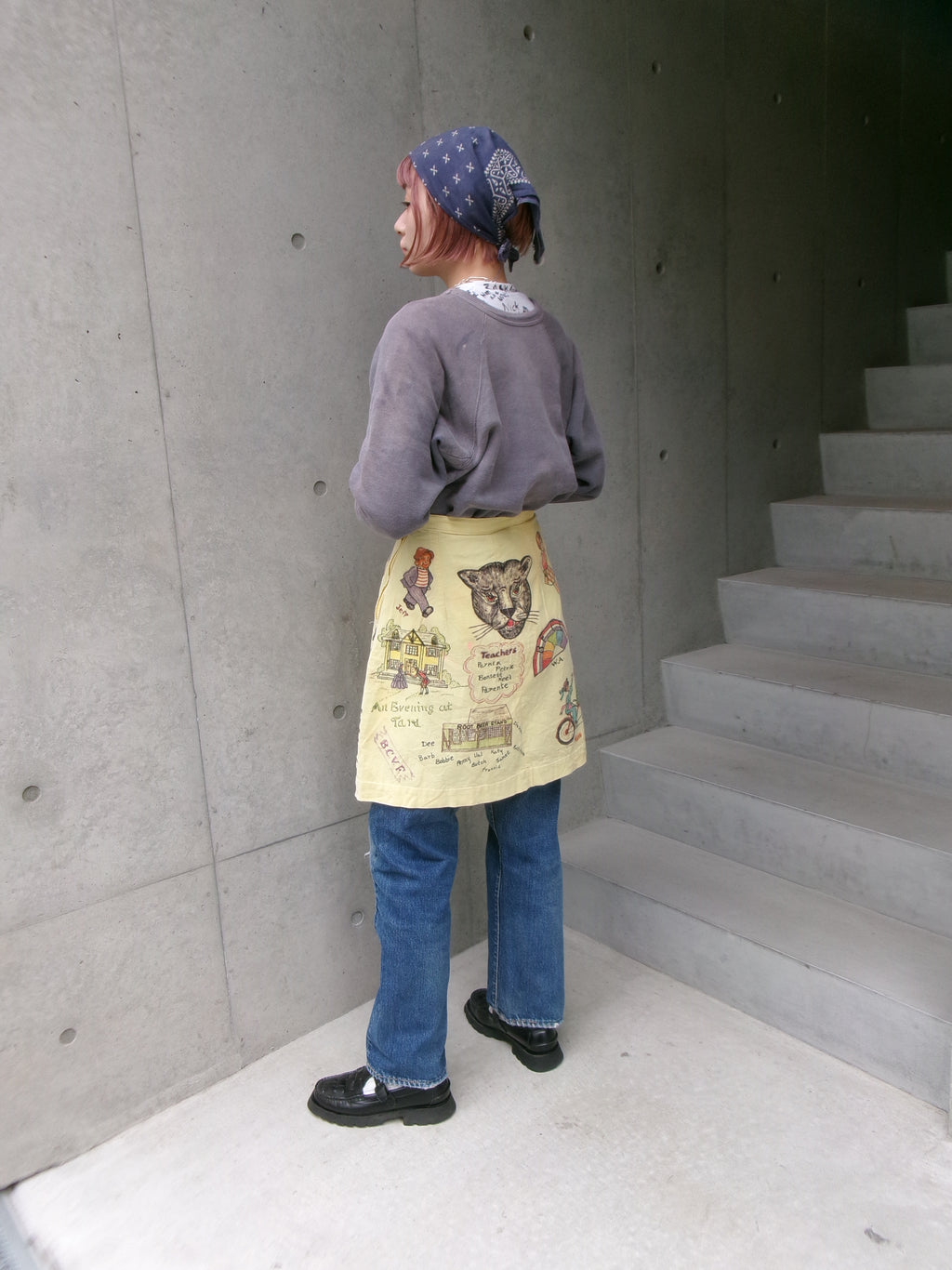 60s senior cords memorial skirt