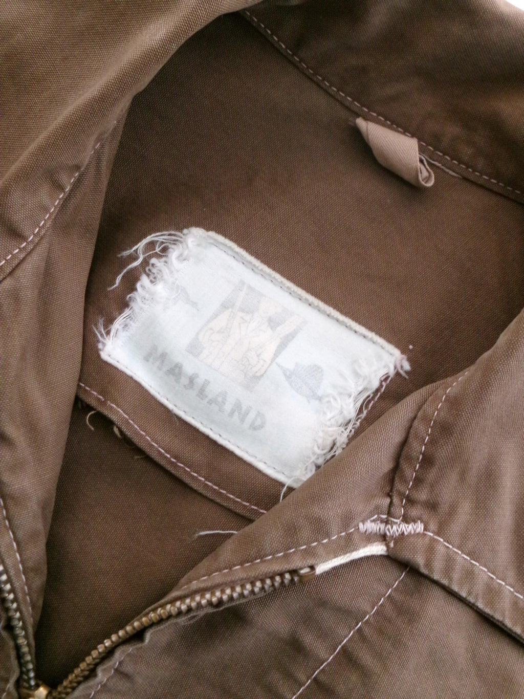 50s MASLAND fishing jacket