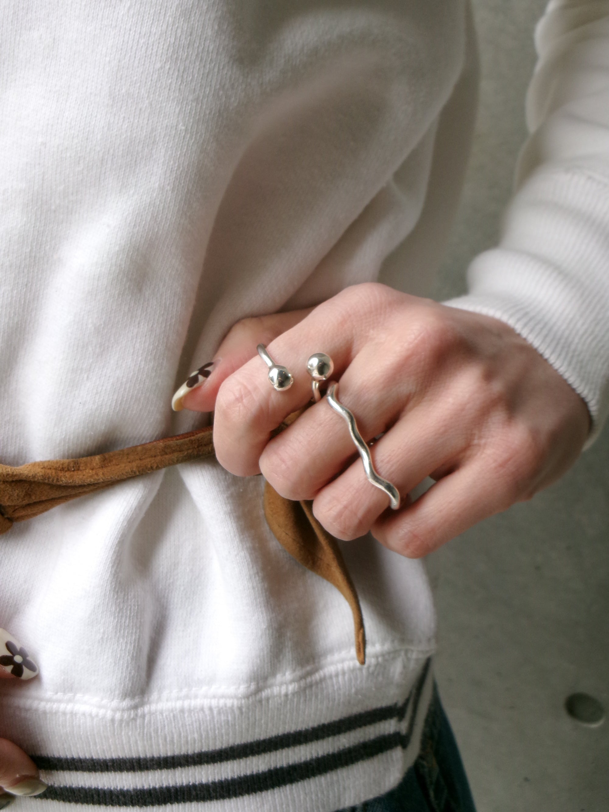 60s line zip sweat shirt