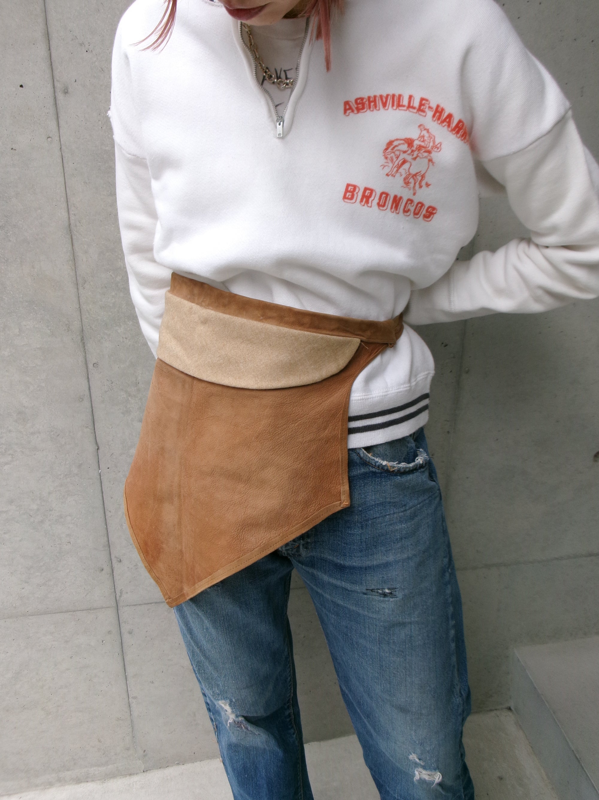 60s line zip sweat shirt