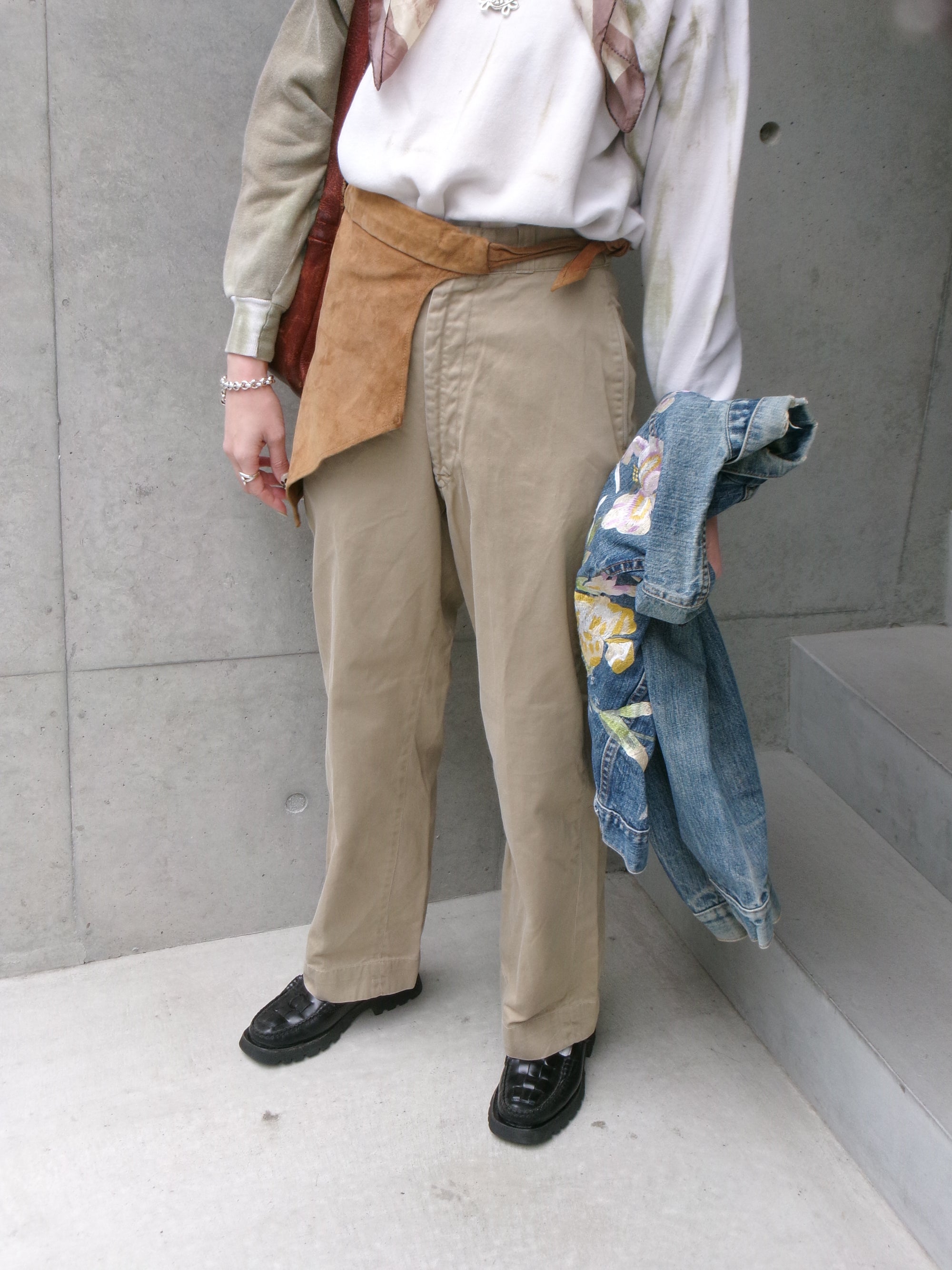 50s military chino pants