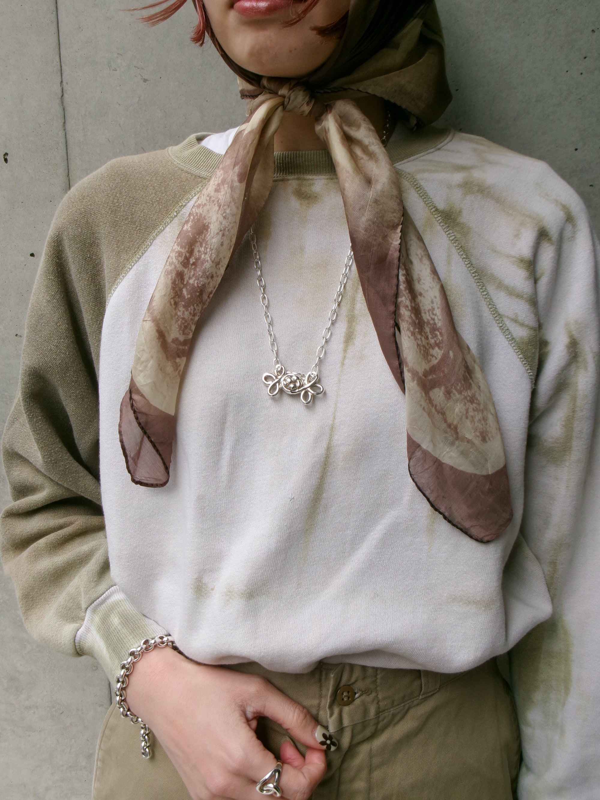 70s tie-dye sweat shirt