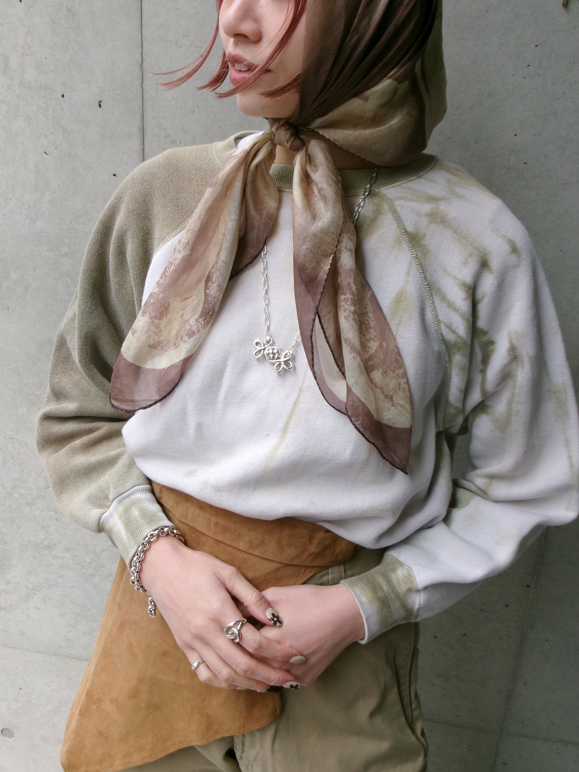 70s tie-dye sweat shirt