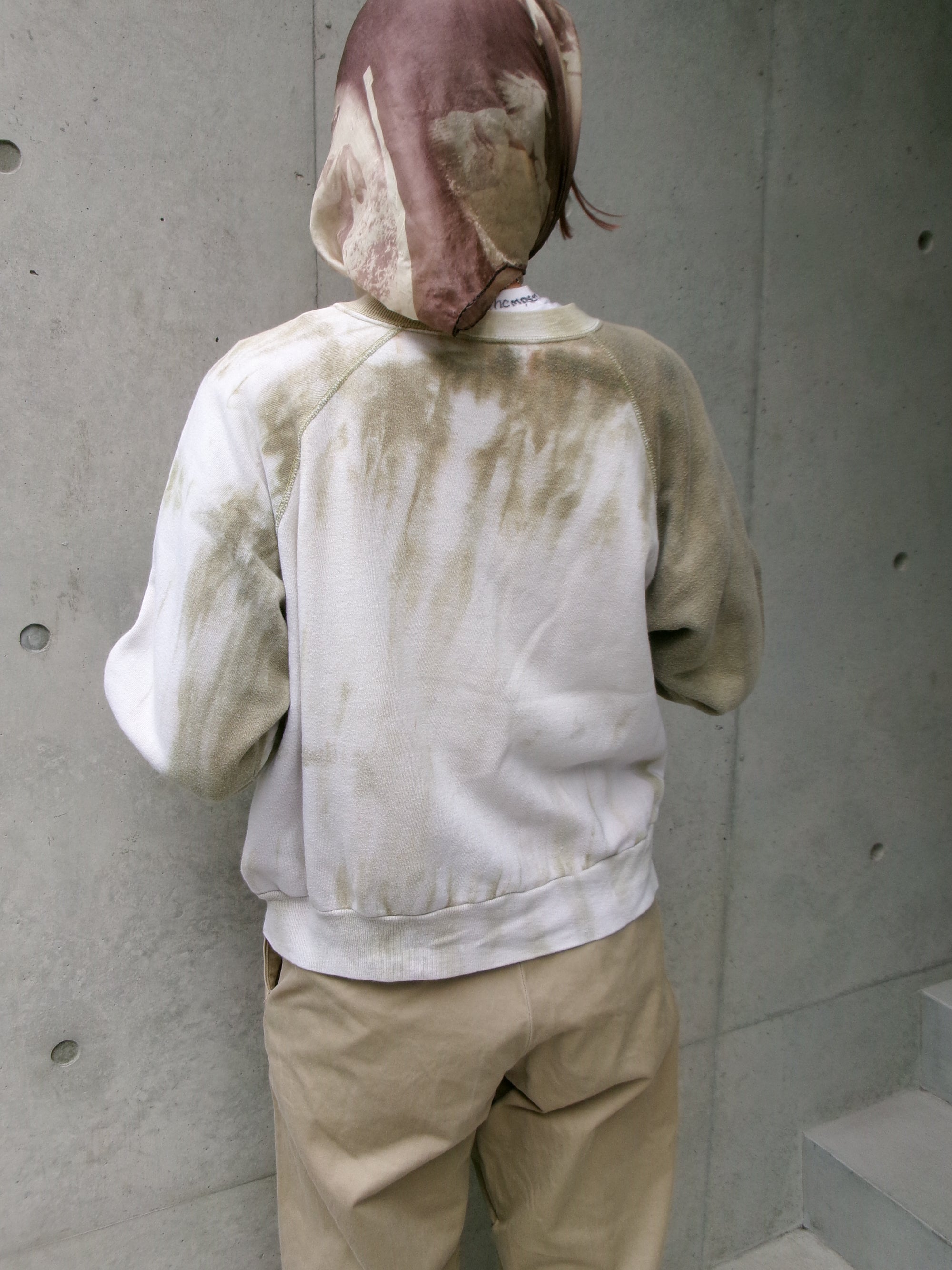 70s tie-dye sweat shirt