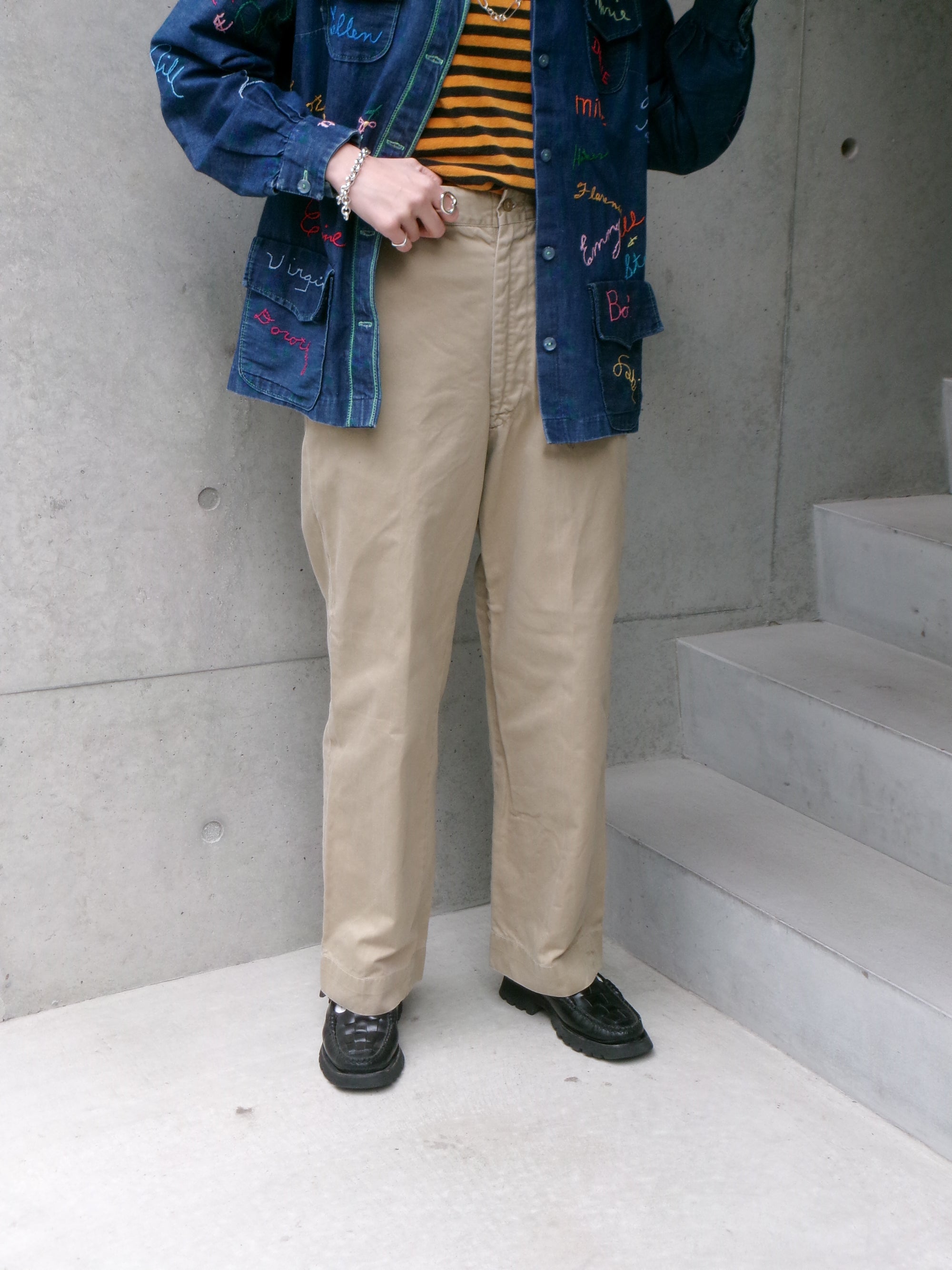 50s military chino pants