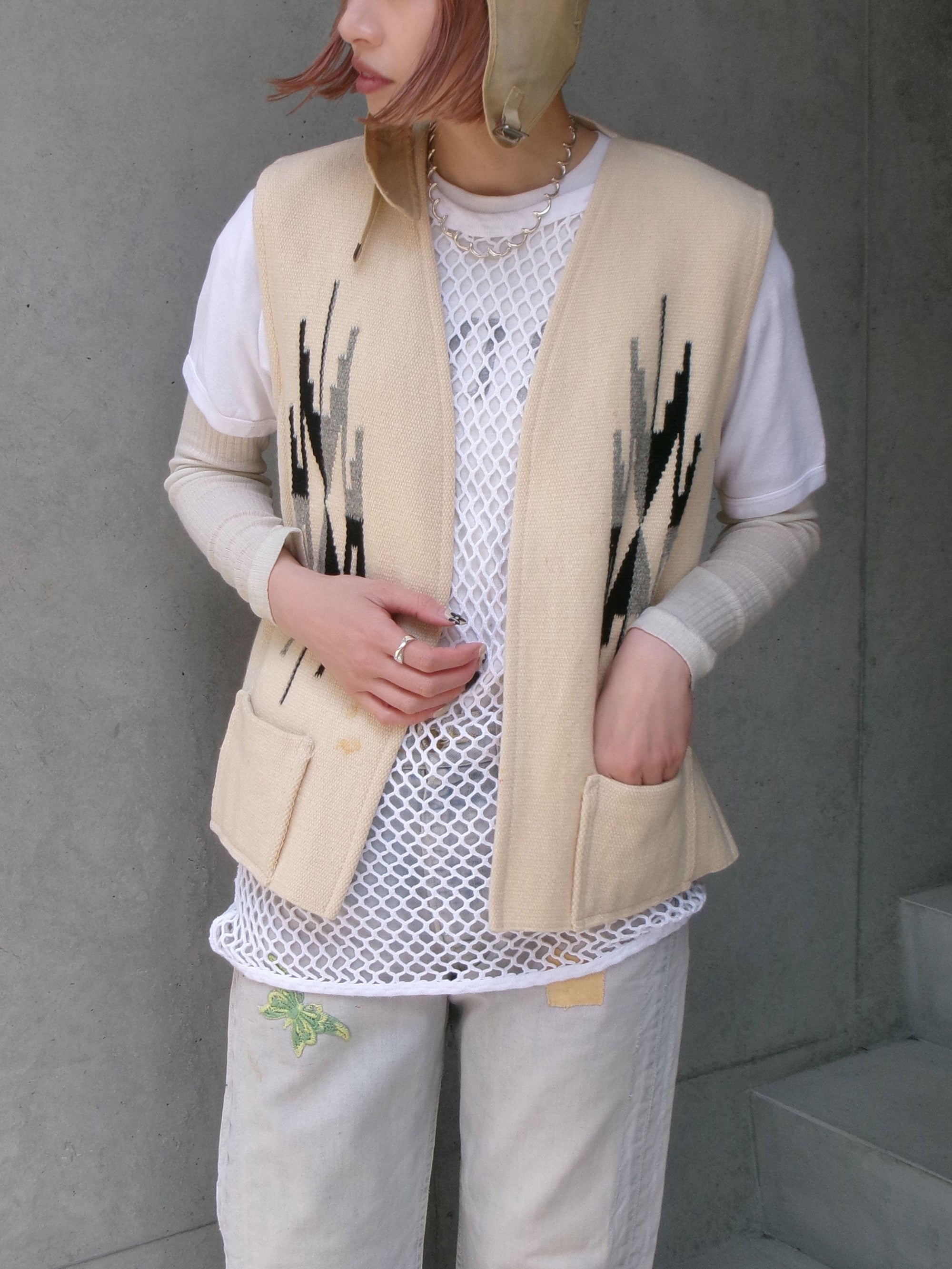 50s kaibob shop chimayo native vest