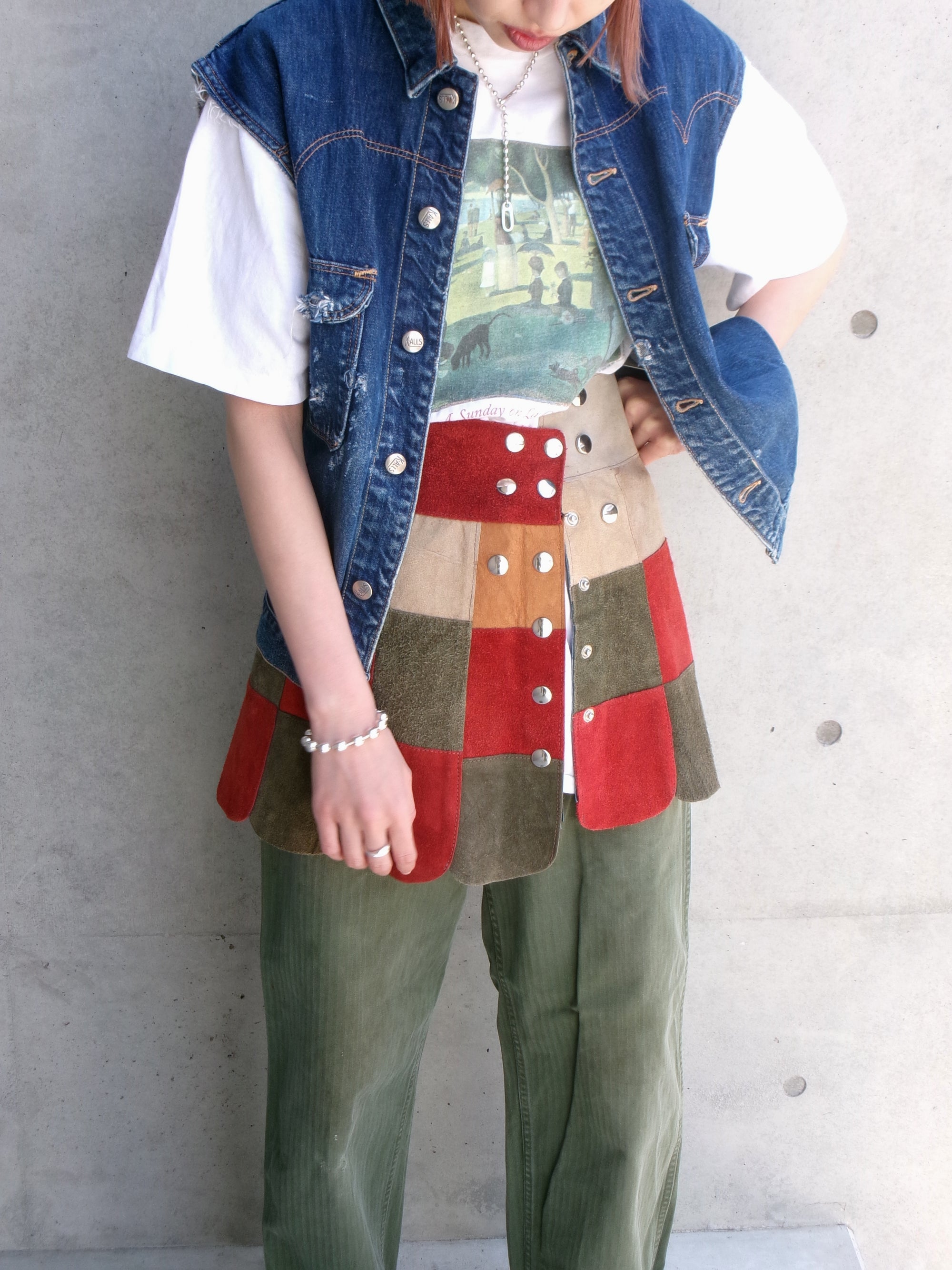 50s herringbone military pants