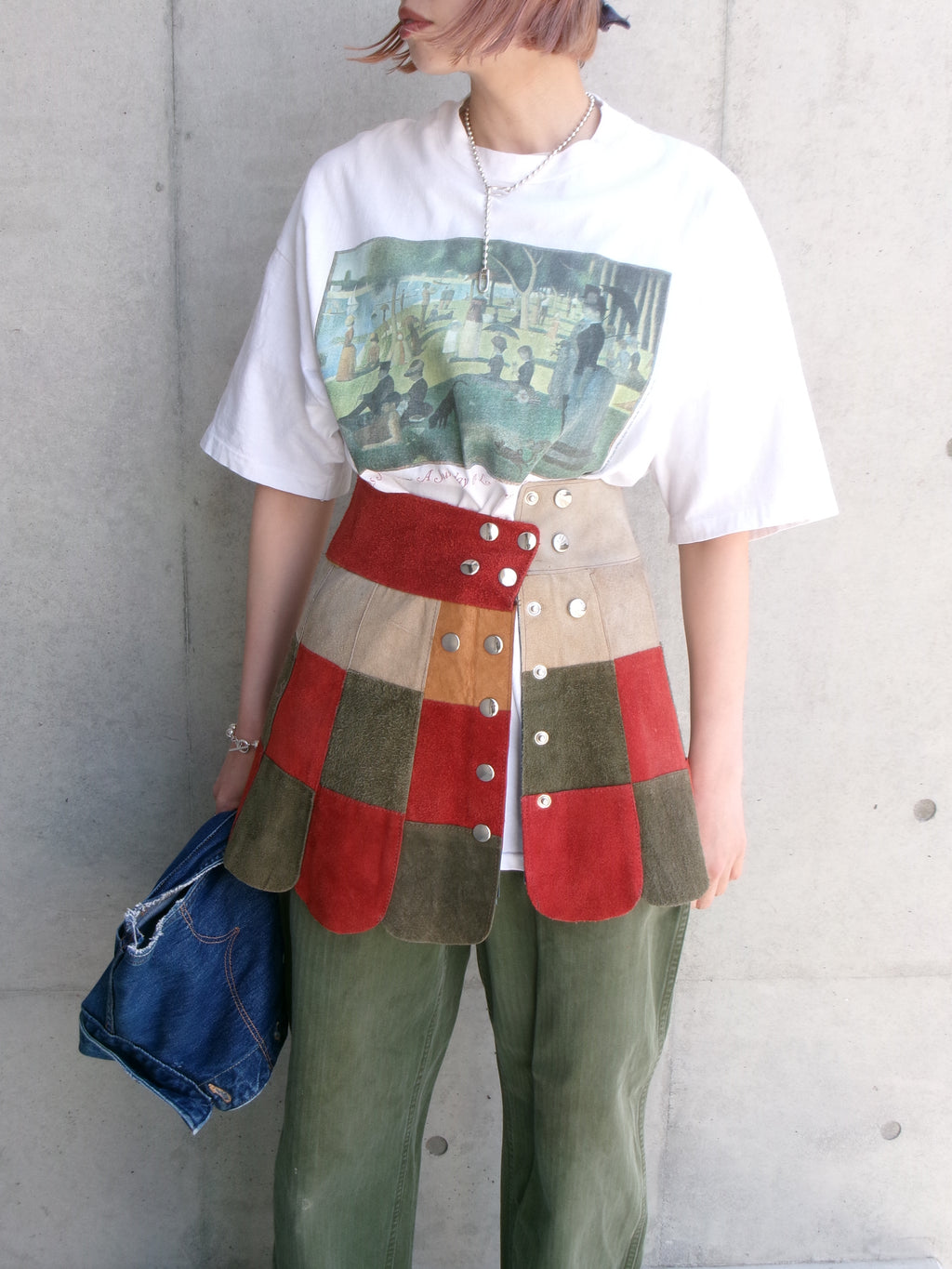 50s herringbone military pants
