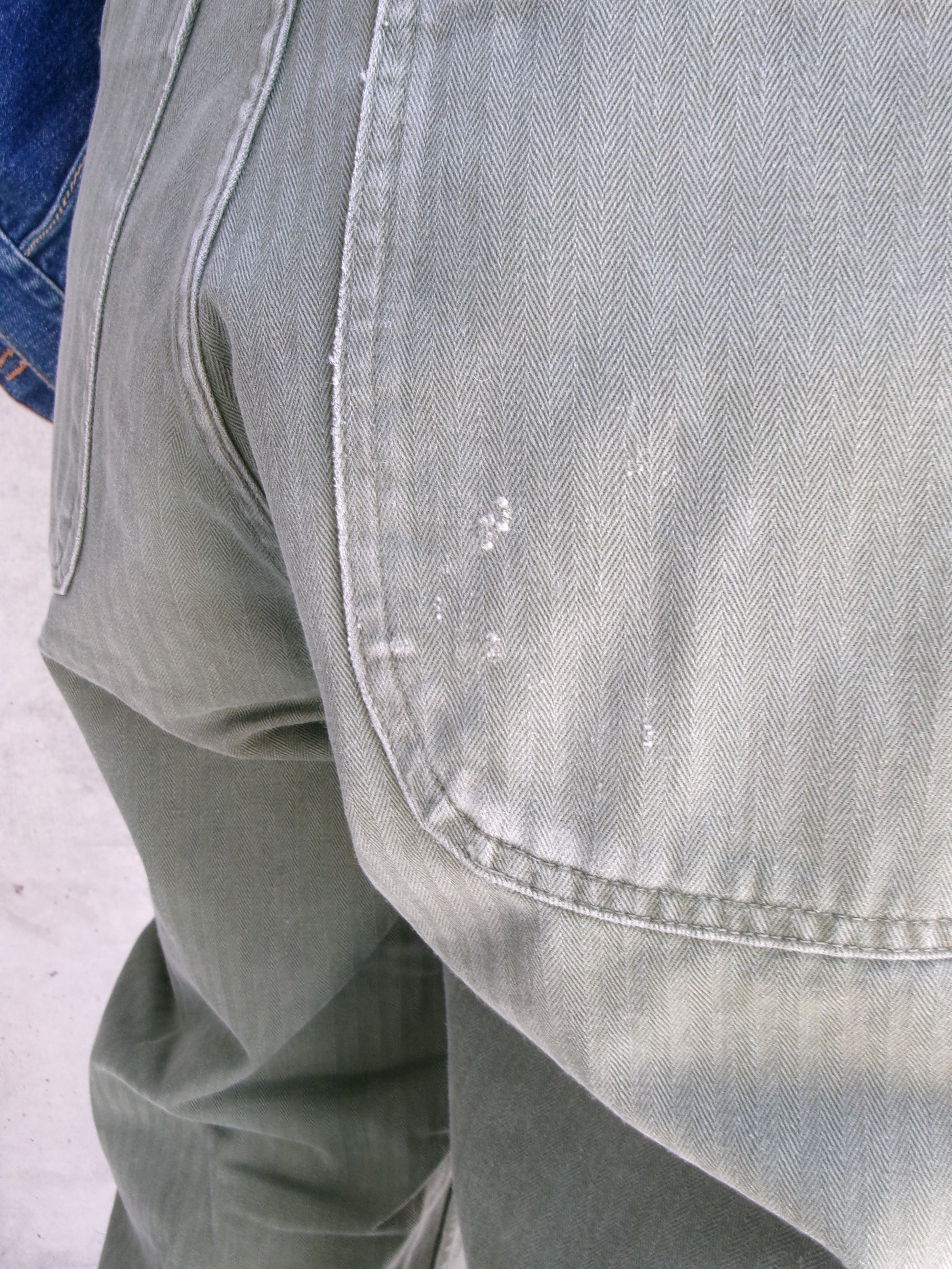 50s herringbone military pants