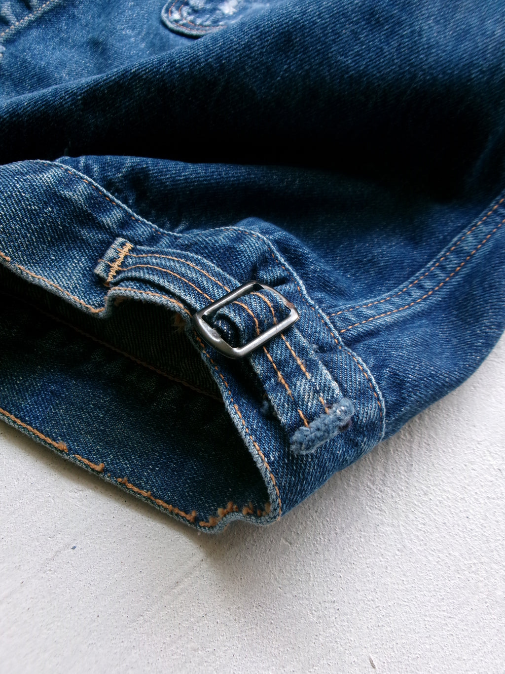 50s K-ALLS denim cut off vest