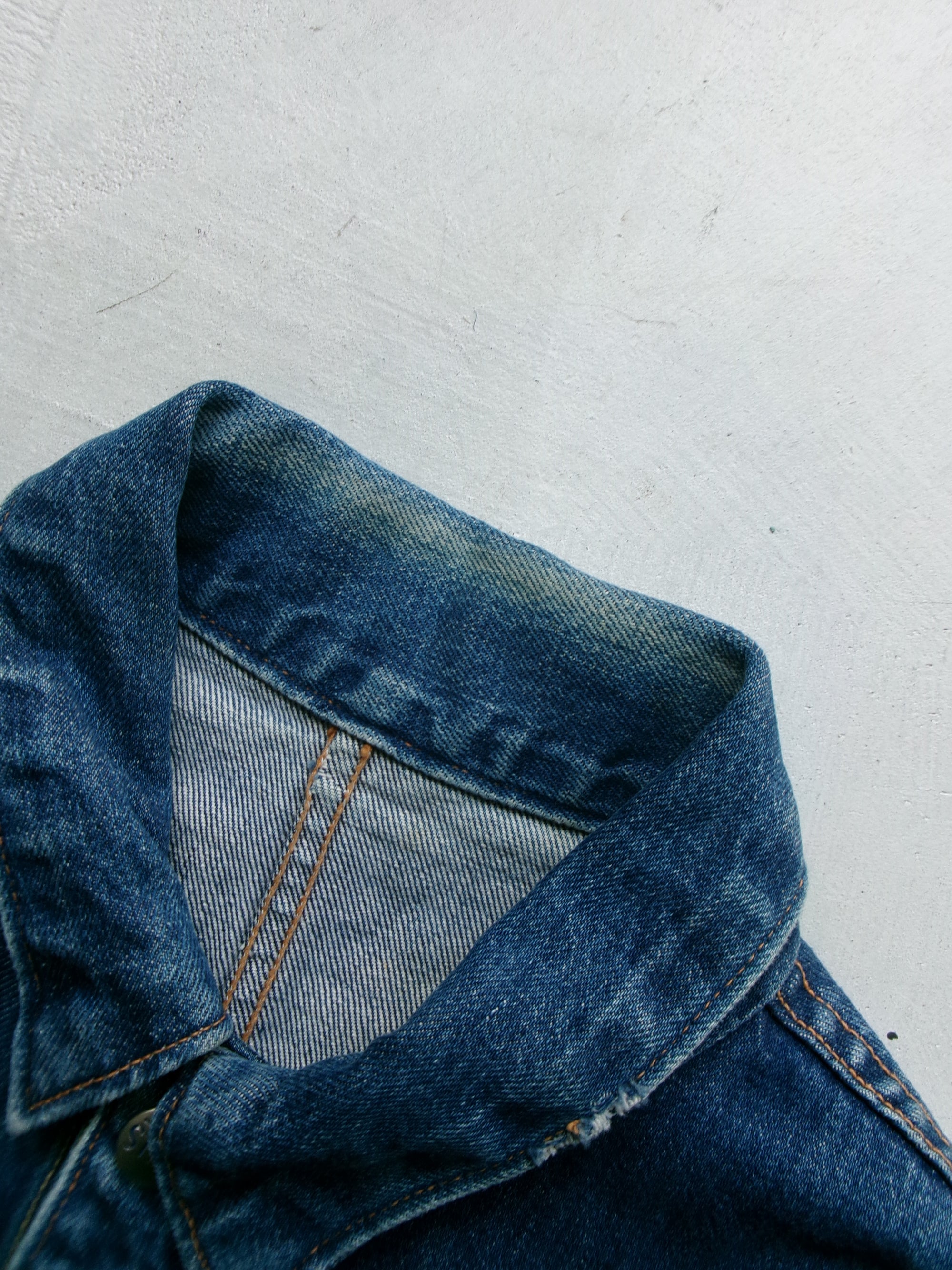50s K-ALLS denim cut off vest