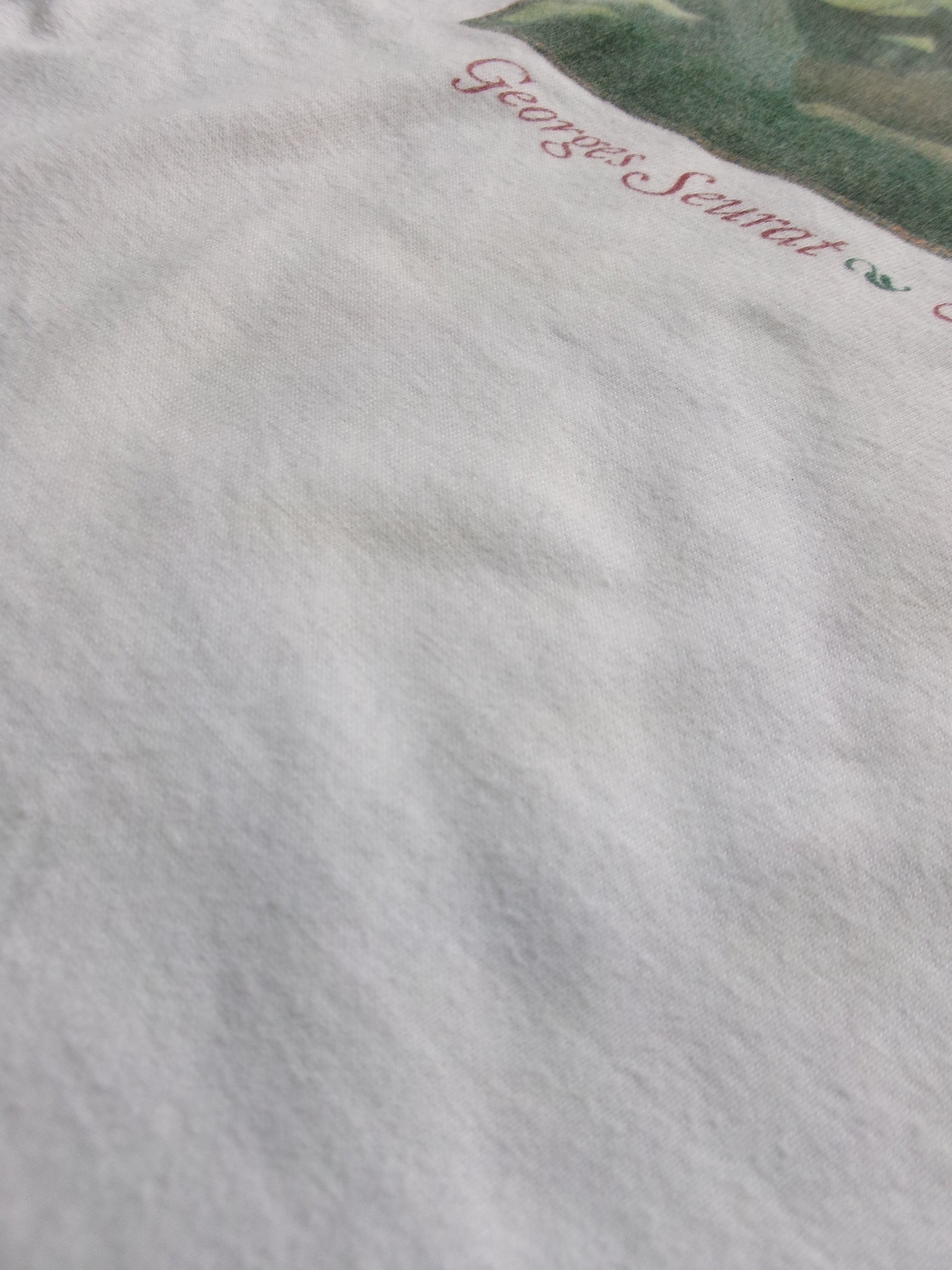 90s Georges Seurat art tee