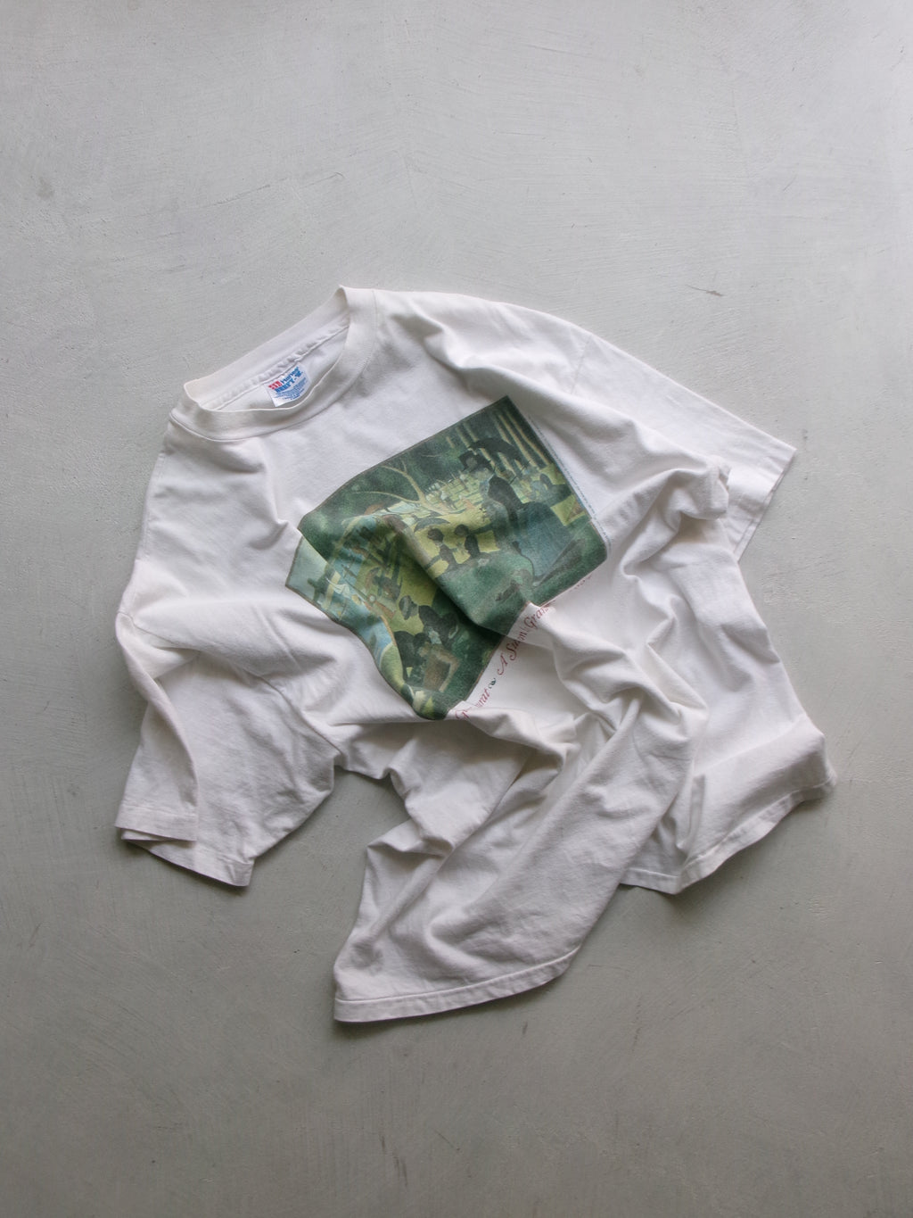 90s Georges Seurat art tee