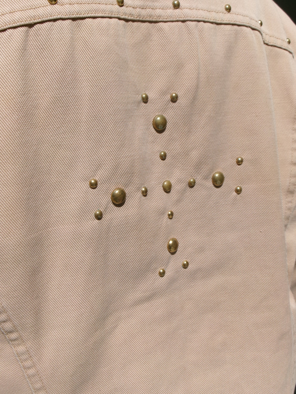 70s LEVIS studs beige jacket