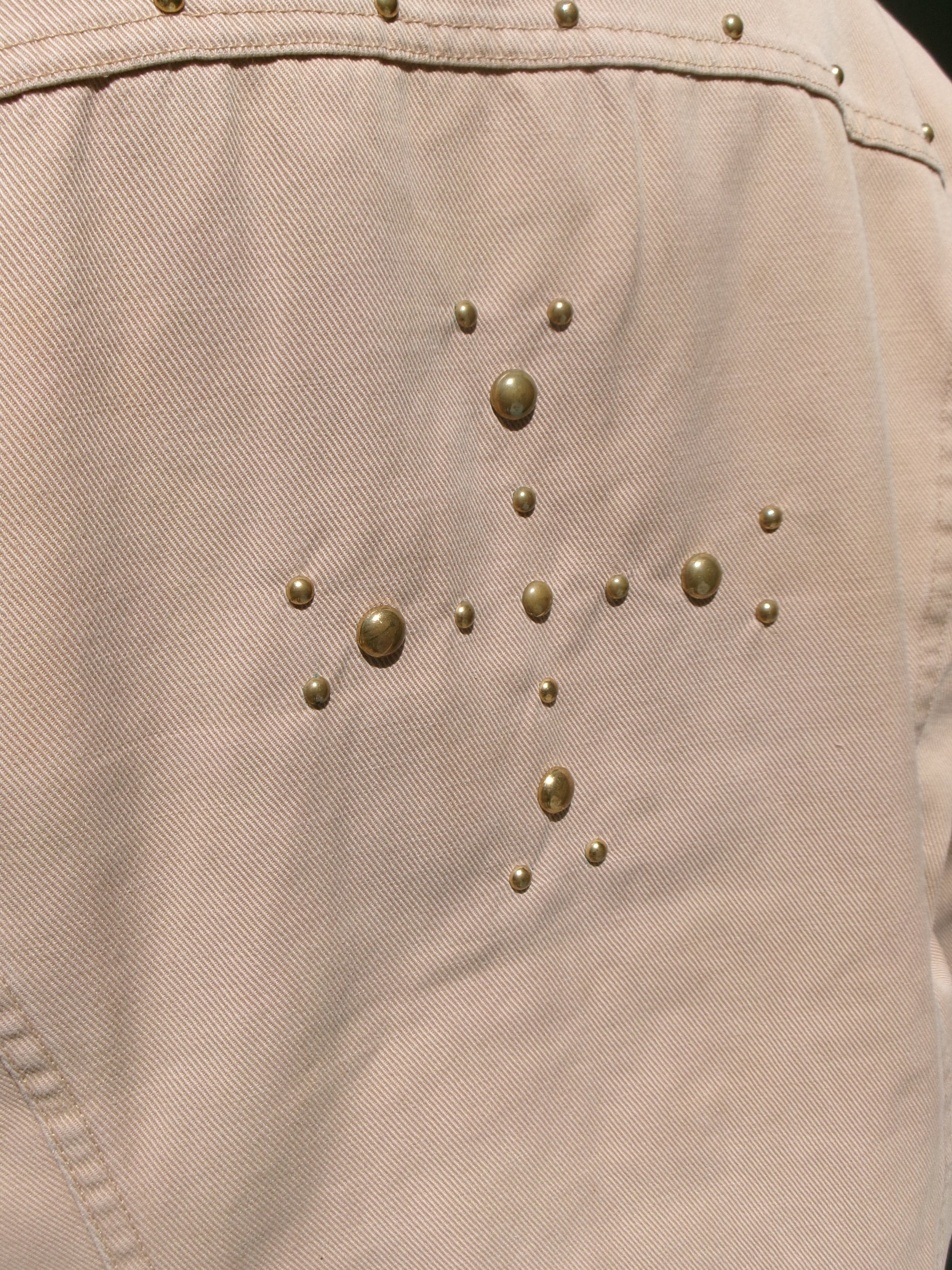 70s LEVIS studs beige jacket