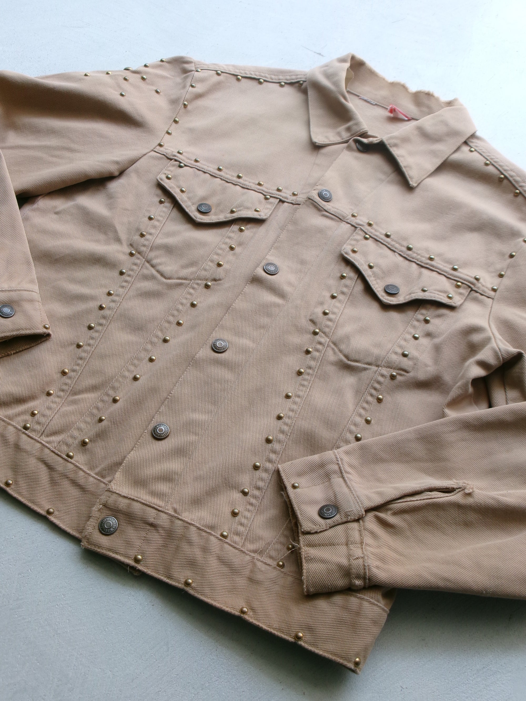 70s LEVIS studs beige jacket