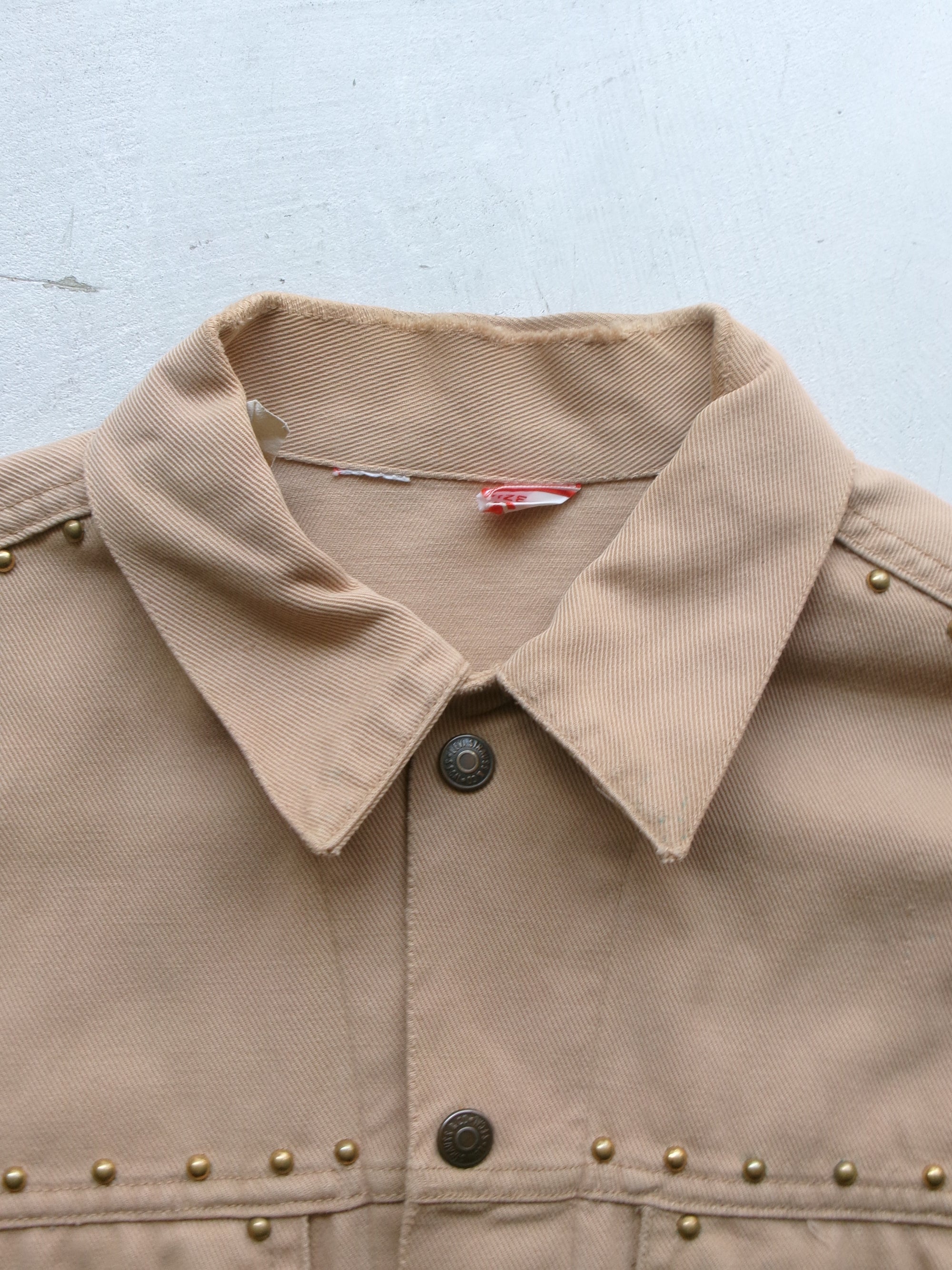 70s LEVIS studs beige jacket