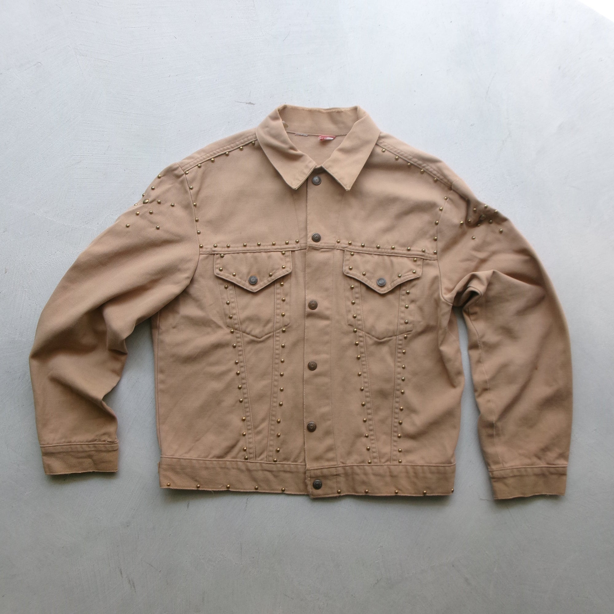 70s LEVIS studs beige jacket