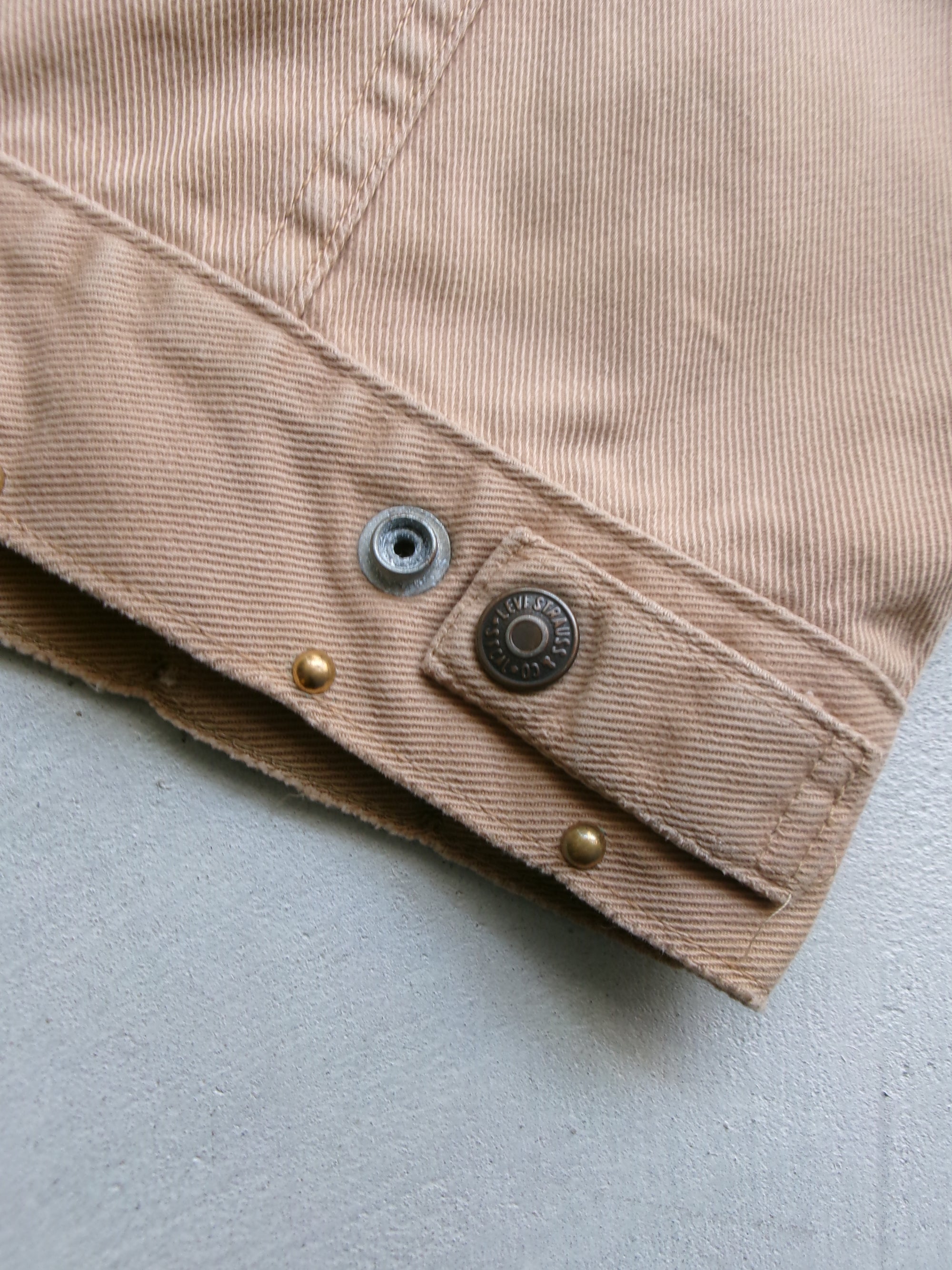70s LEVIS studs beige jacket