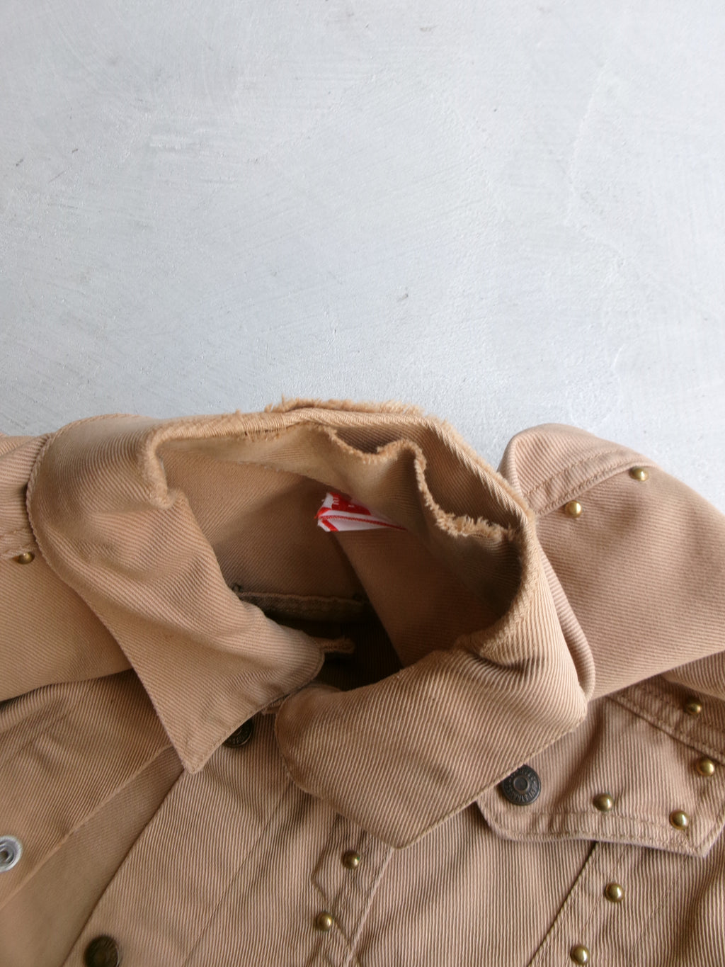70s LEVIS studs beige jacket