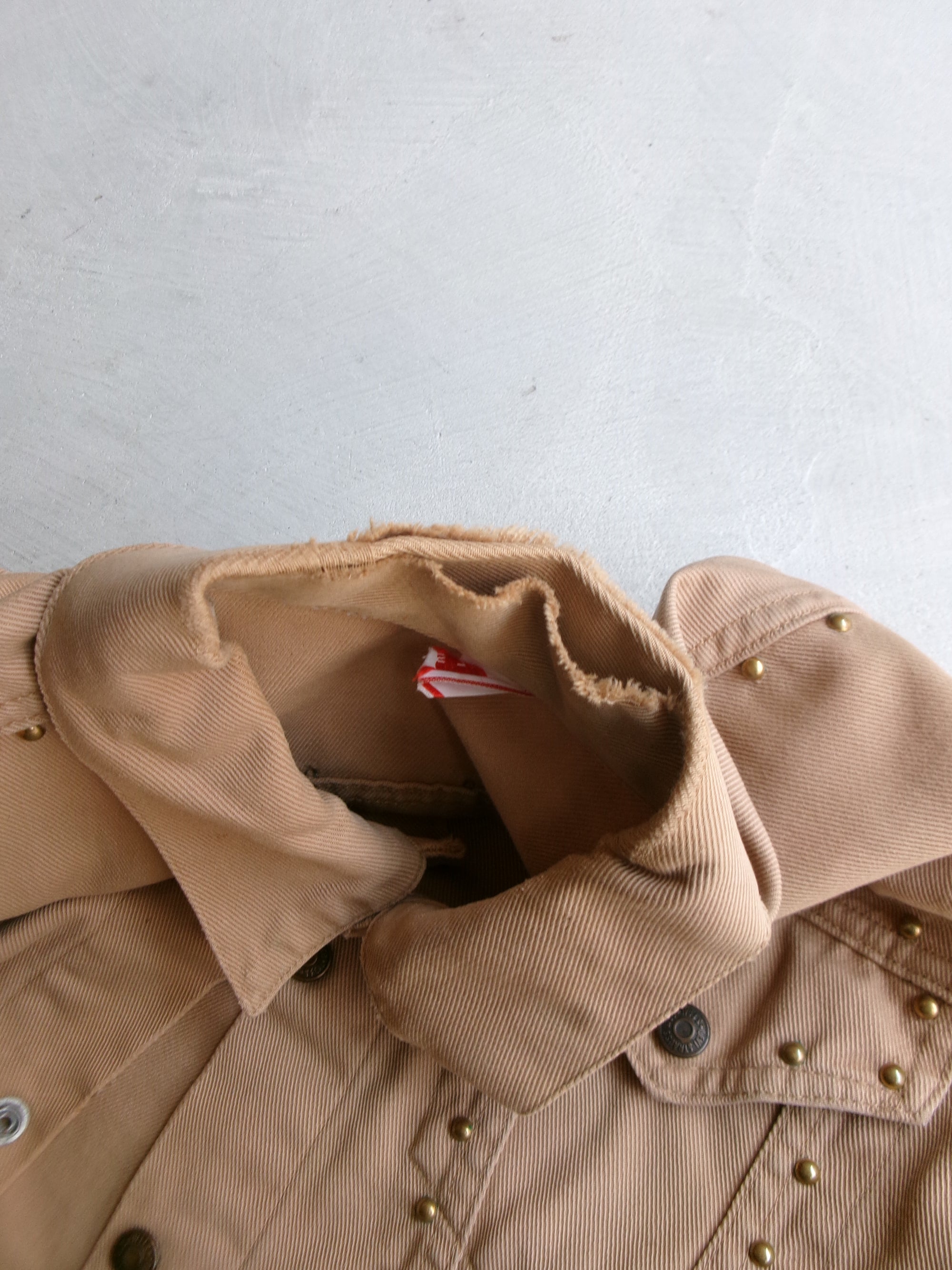 70s LEVIS studs beige jacket