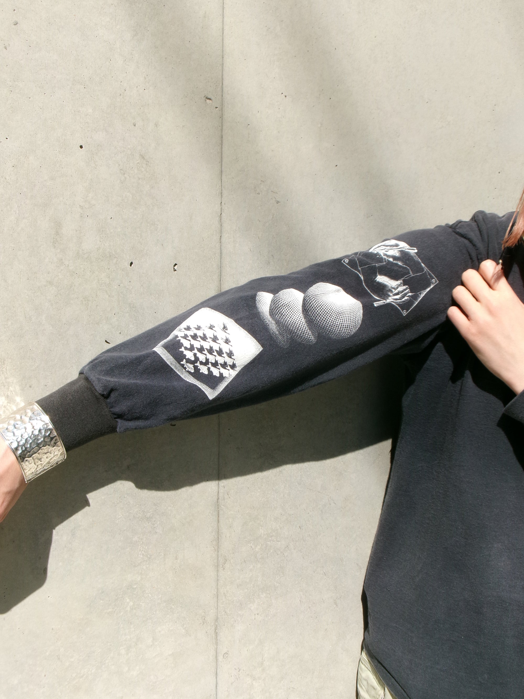 90s M.C. Escher long sleeve tee