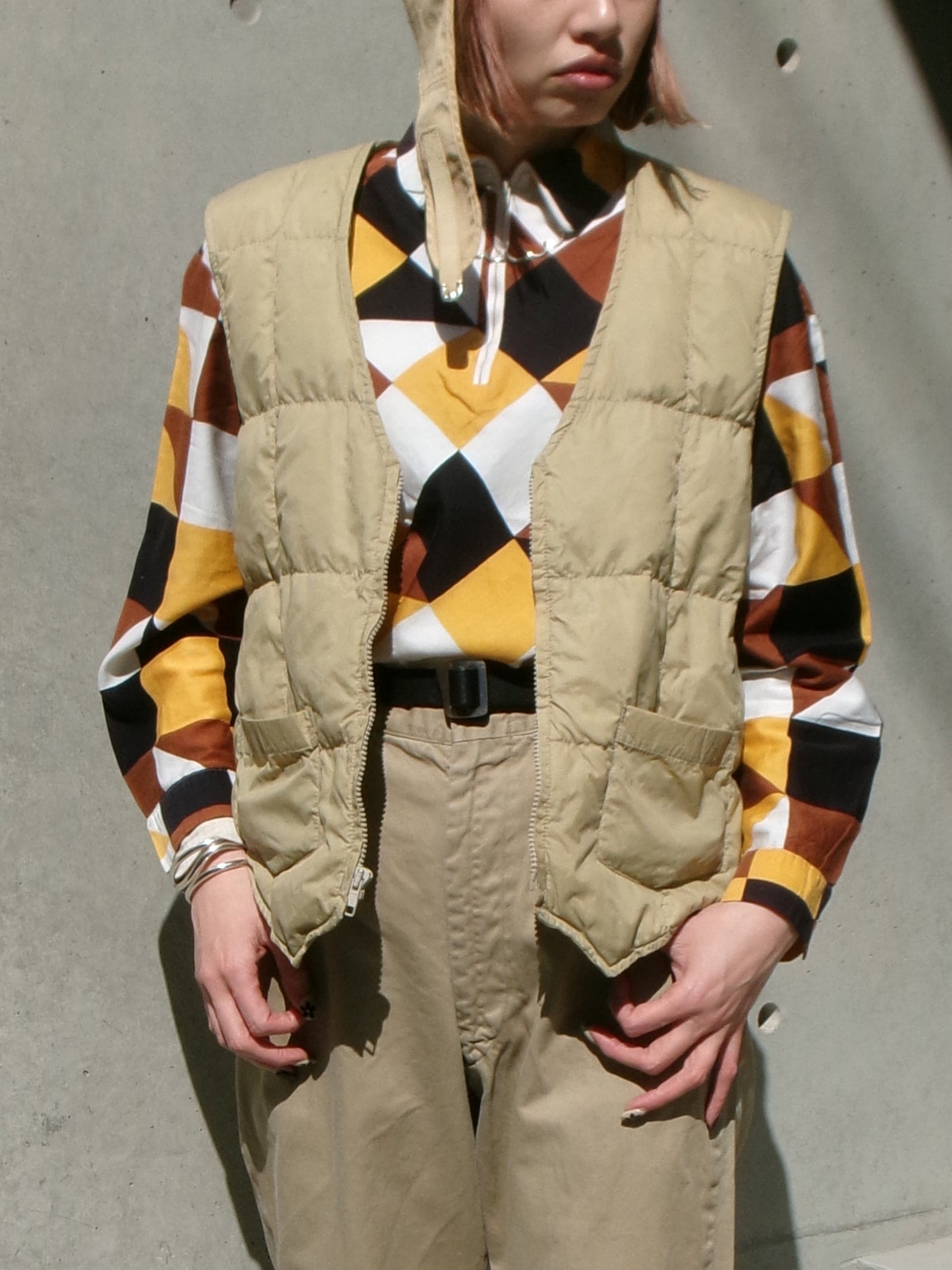 80s eddie bauer goose down vest