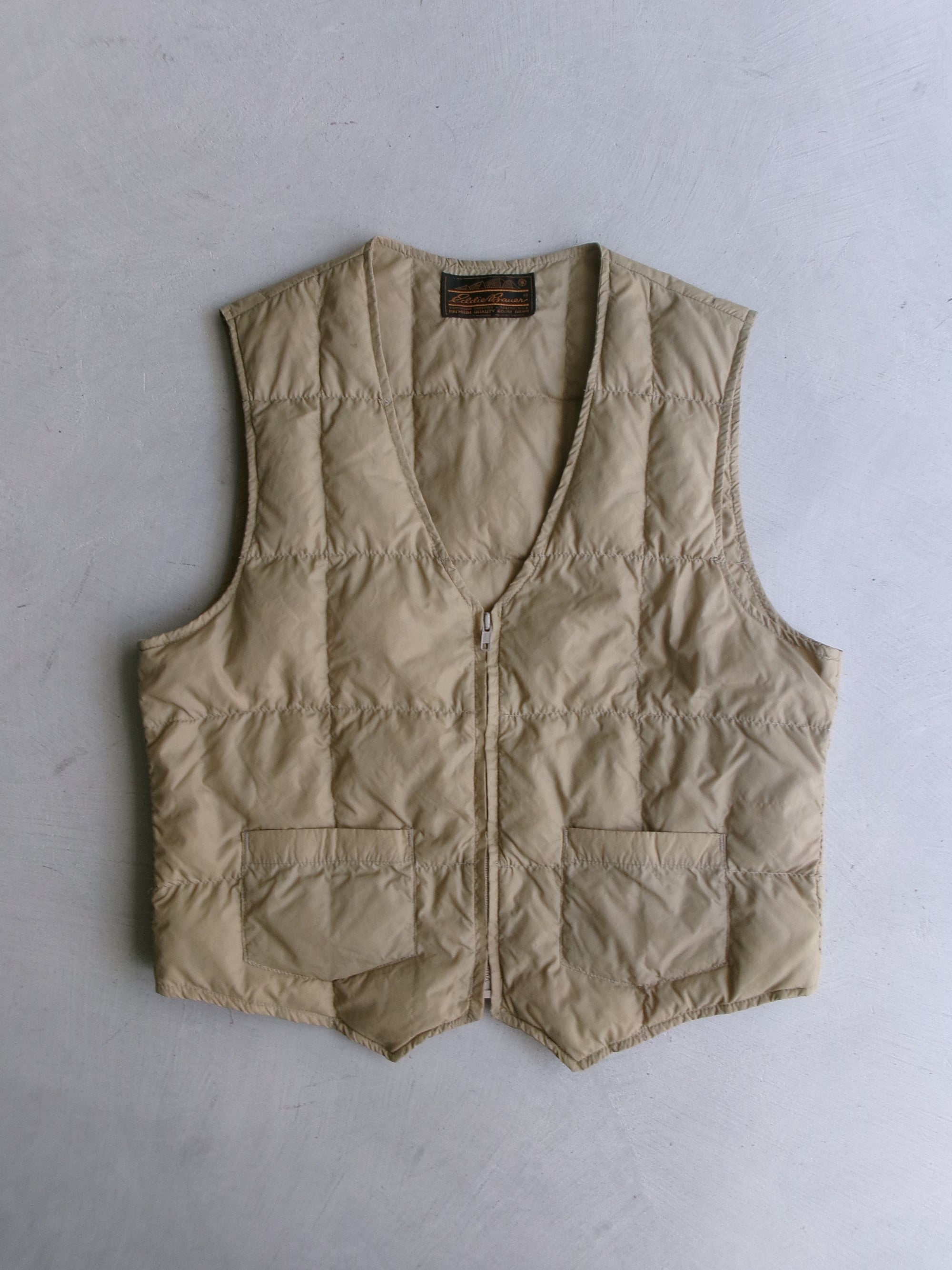 80s eddie bauer goose down vest
