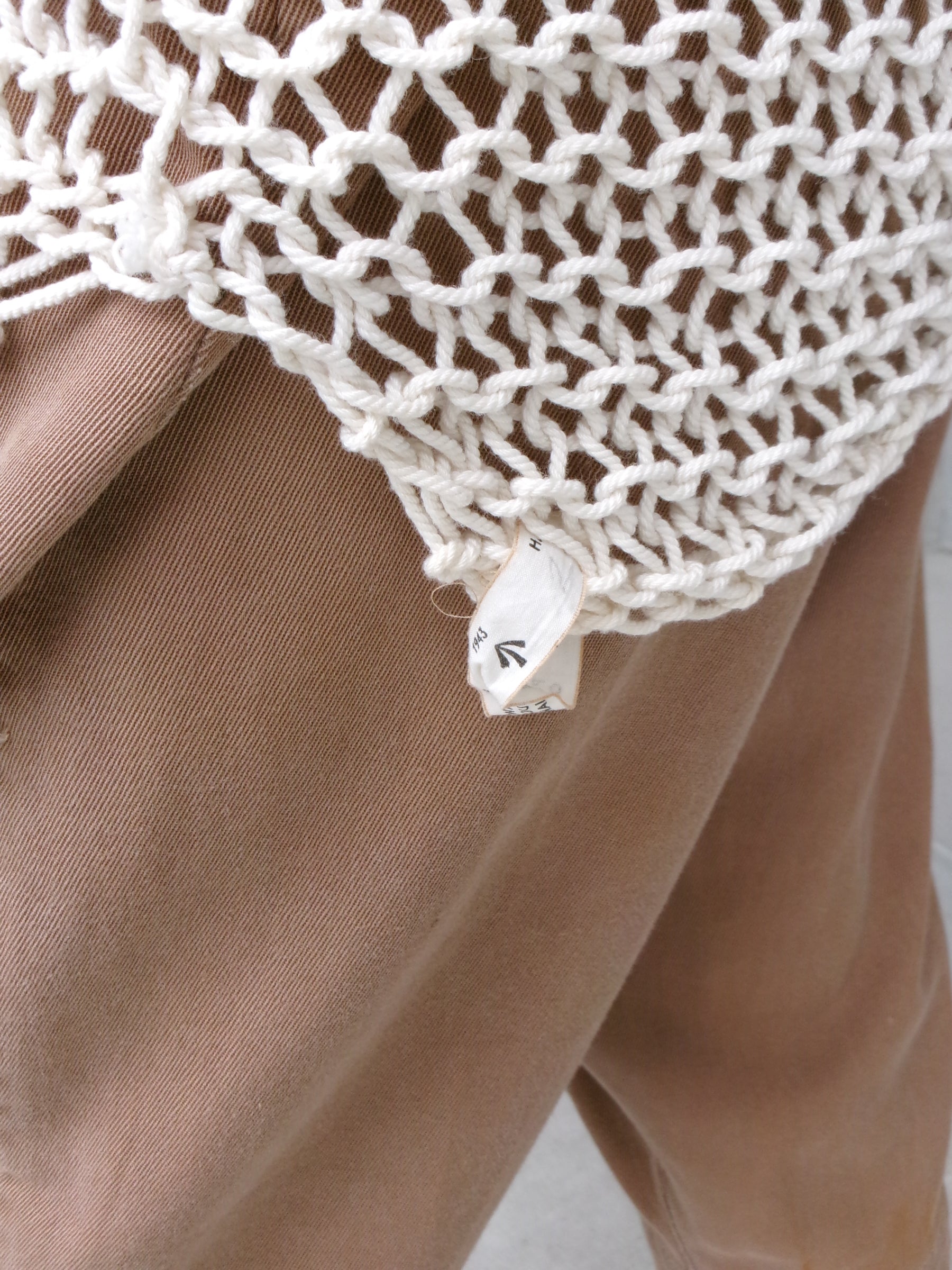 40s rope net tank top