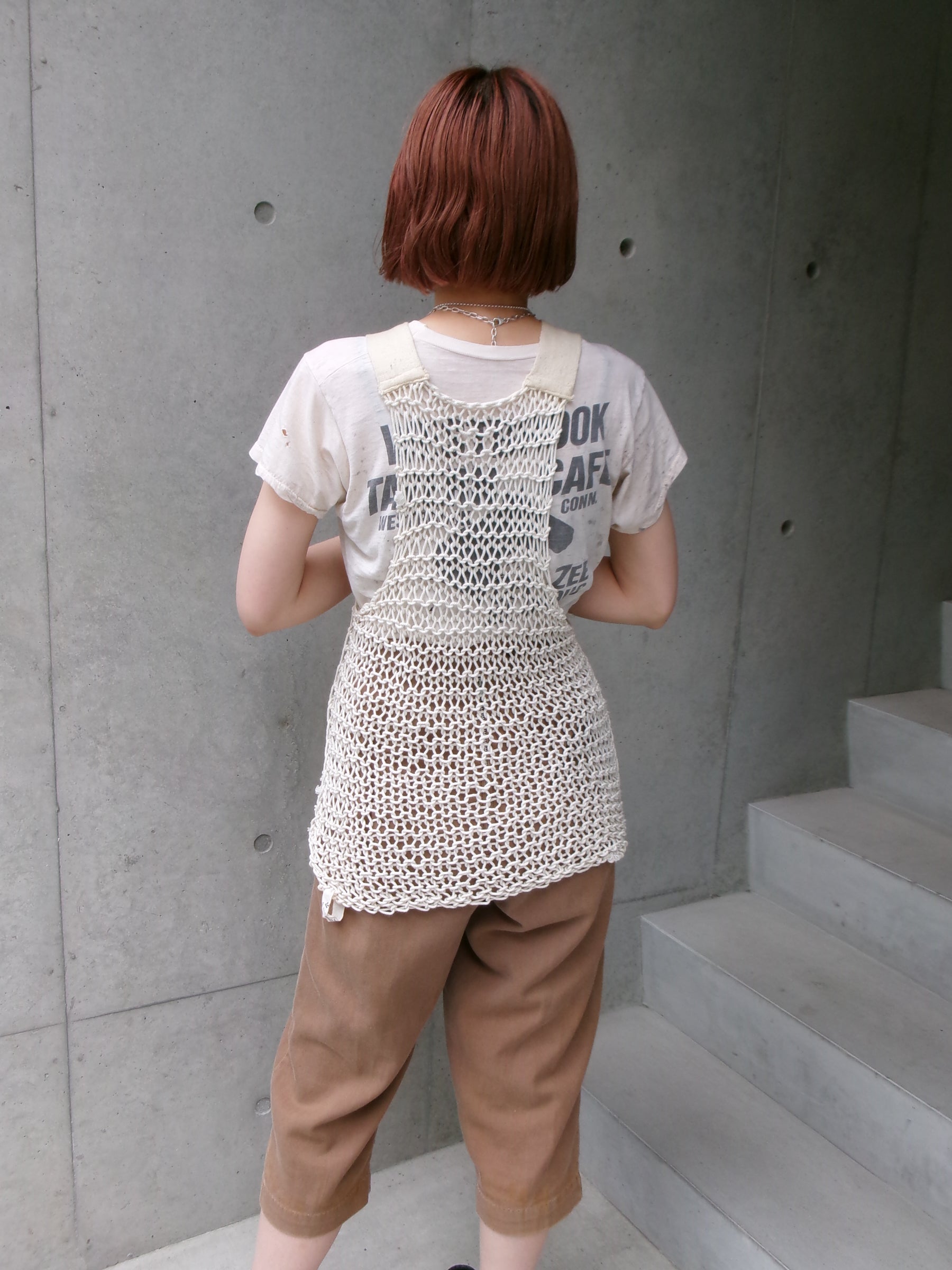 40s rope net tank top