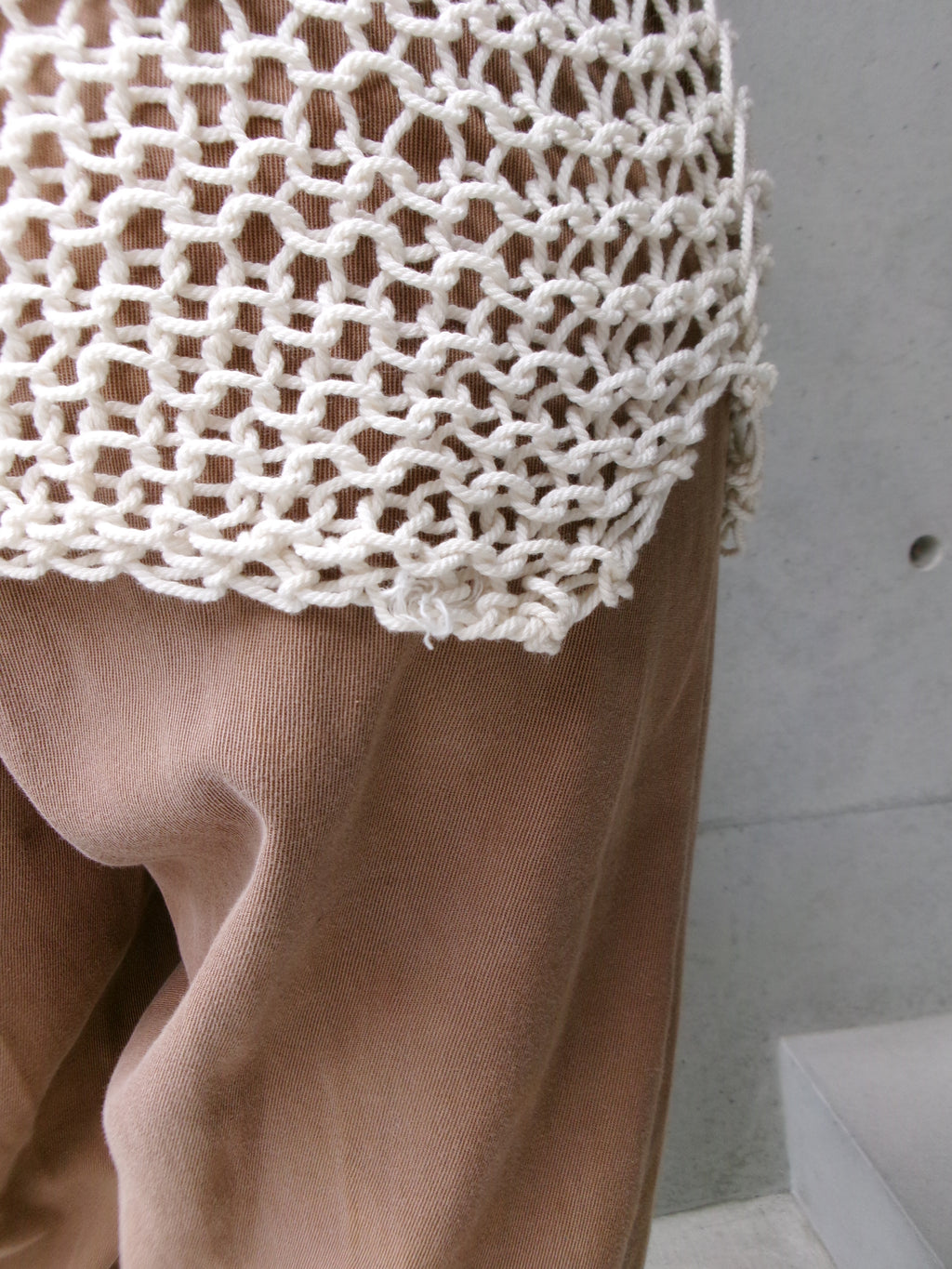 40s rope net tank top