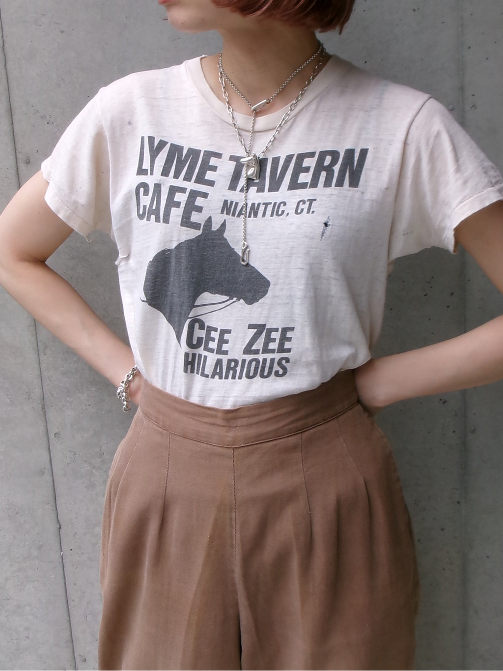 60s horse tee
