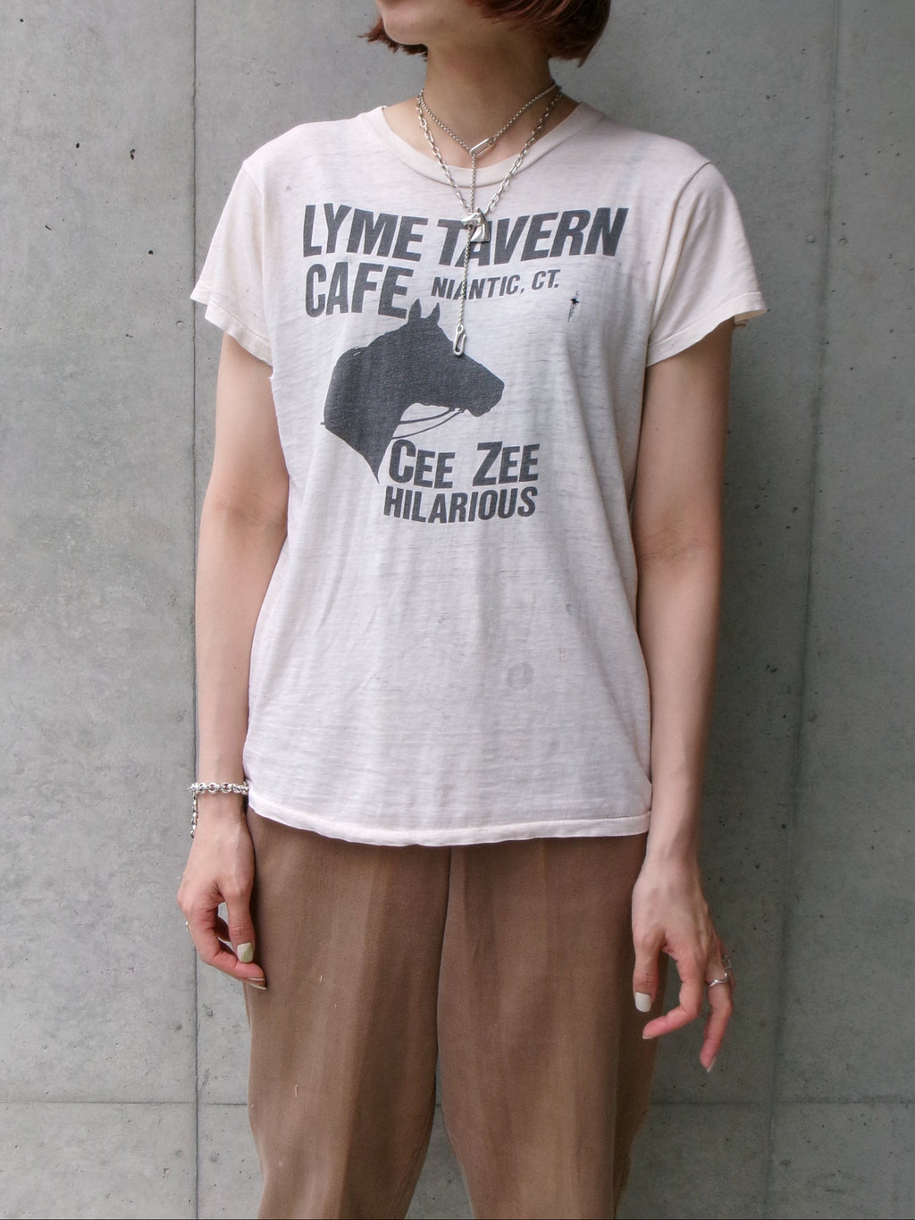 60s horse tee