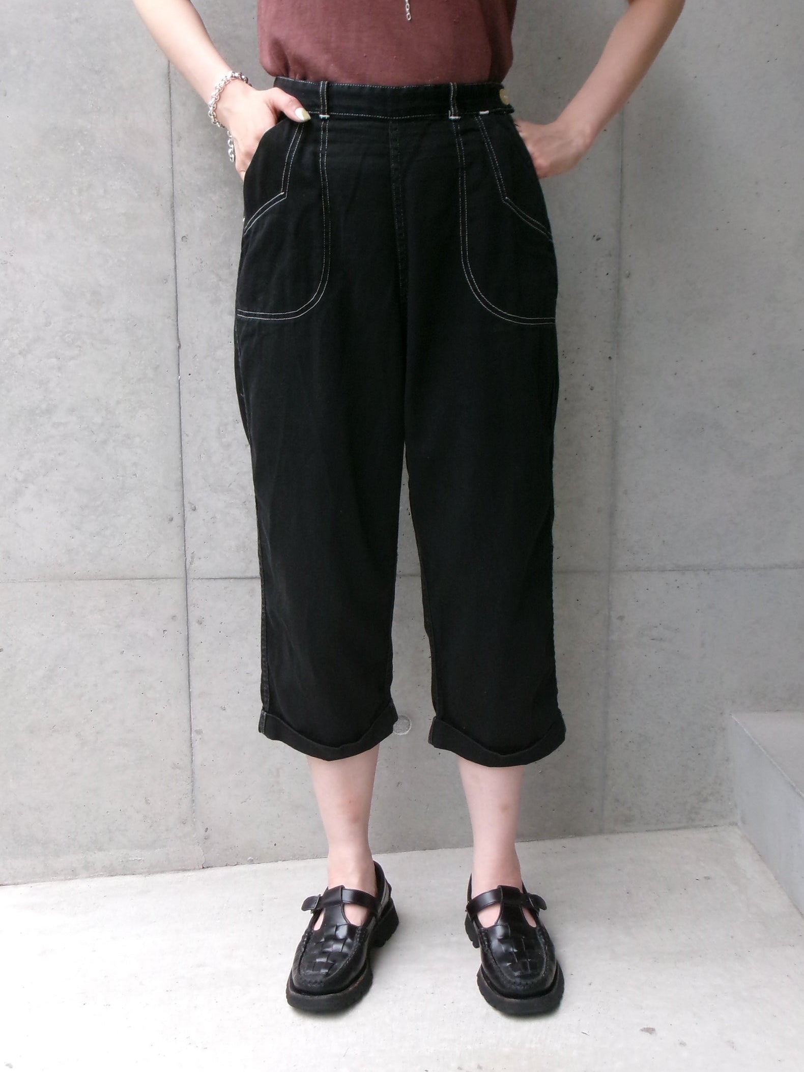 50s stitch ranch pants