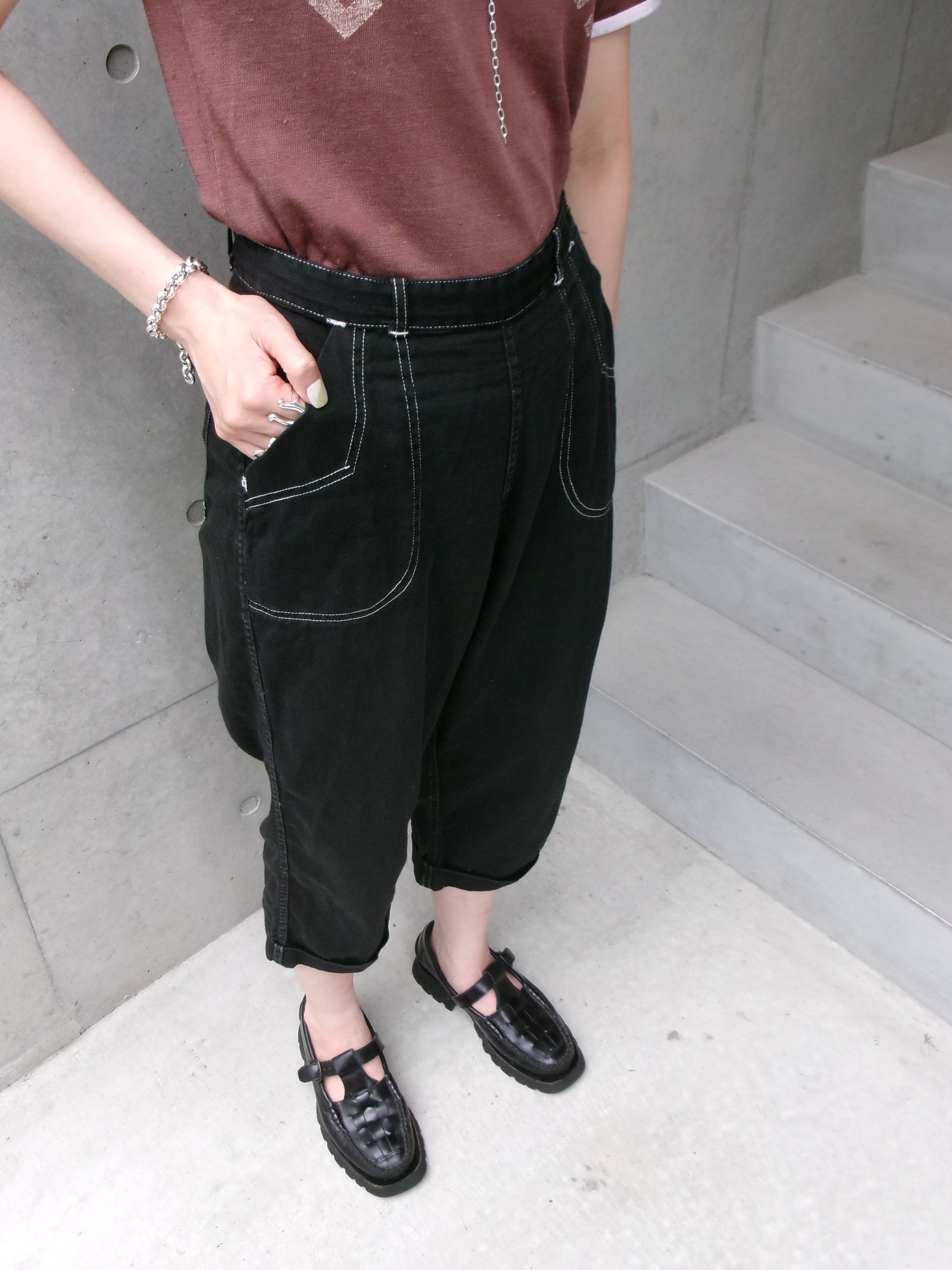 50s stitch ranch pants