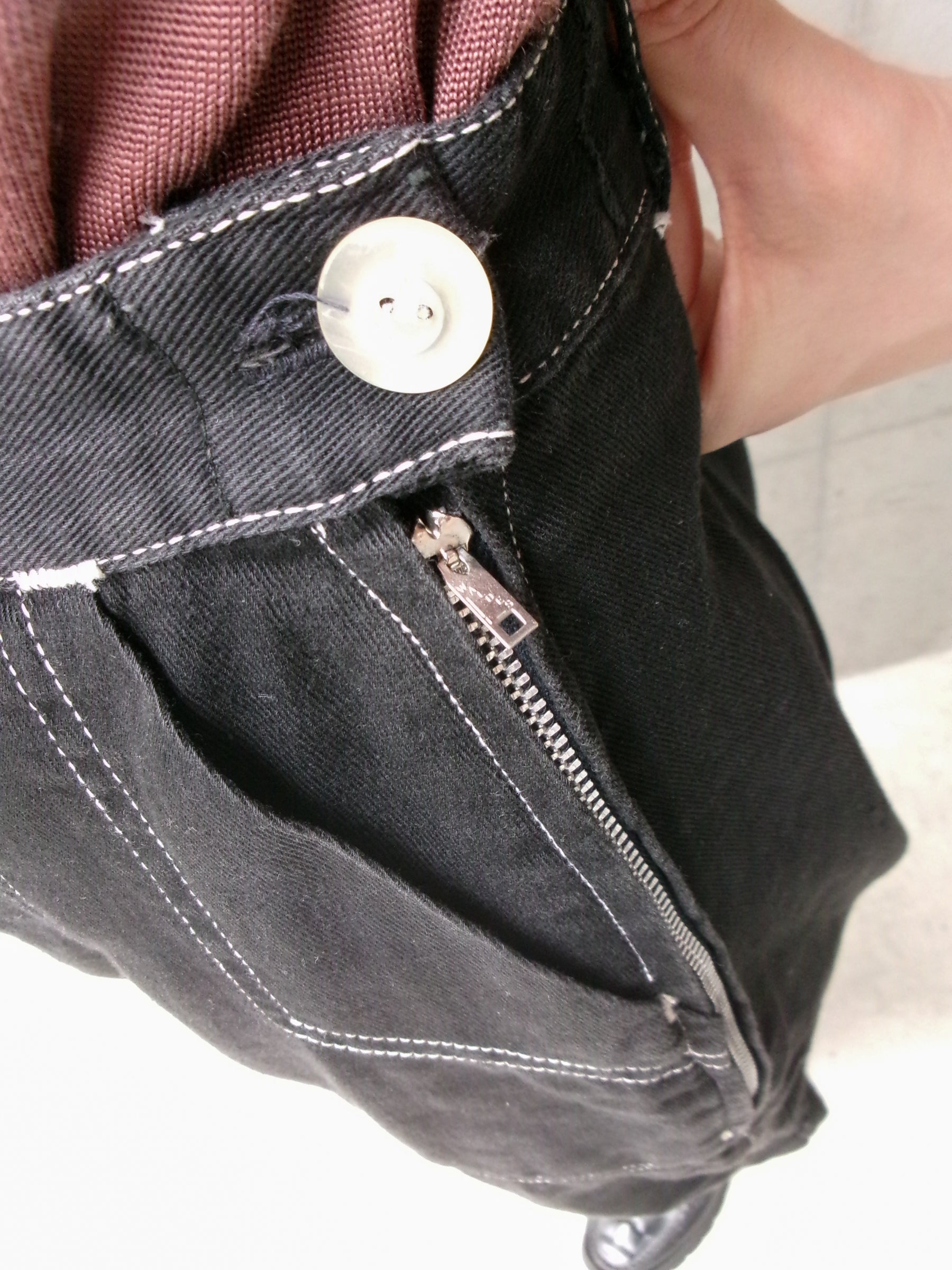 50s stitch ranch pants