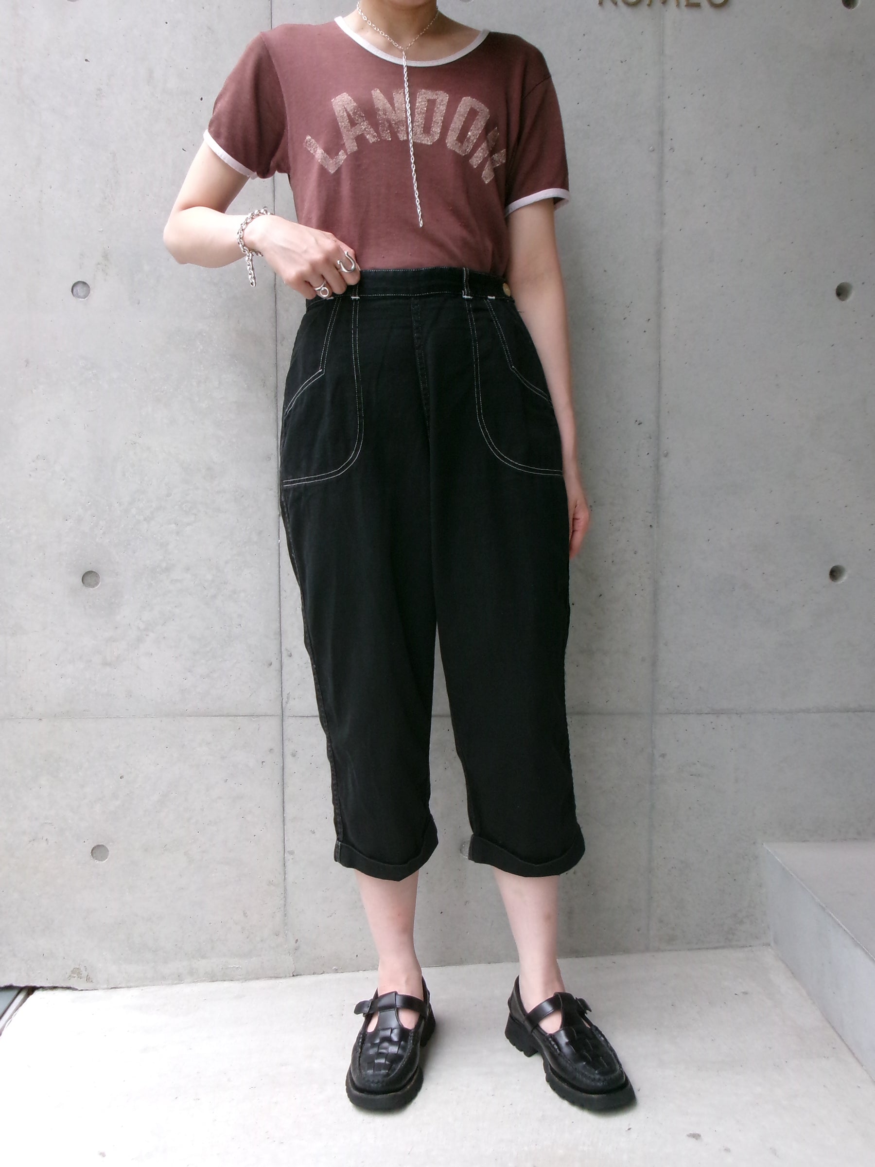 50s stitch ranch pants