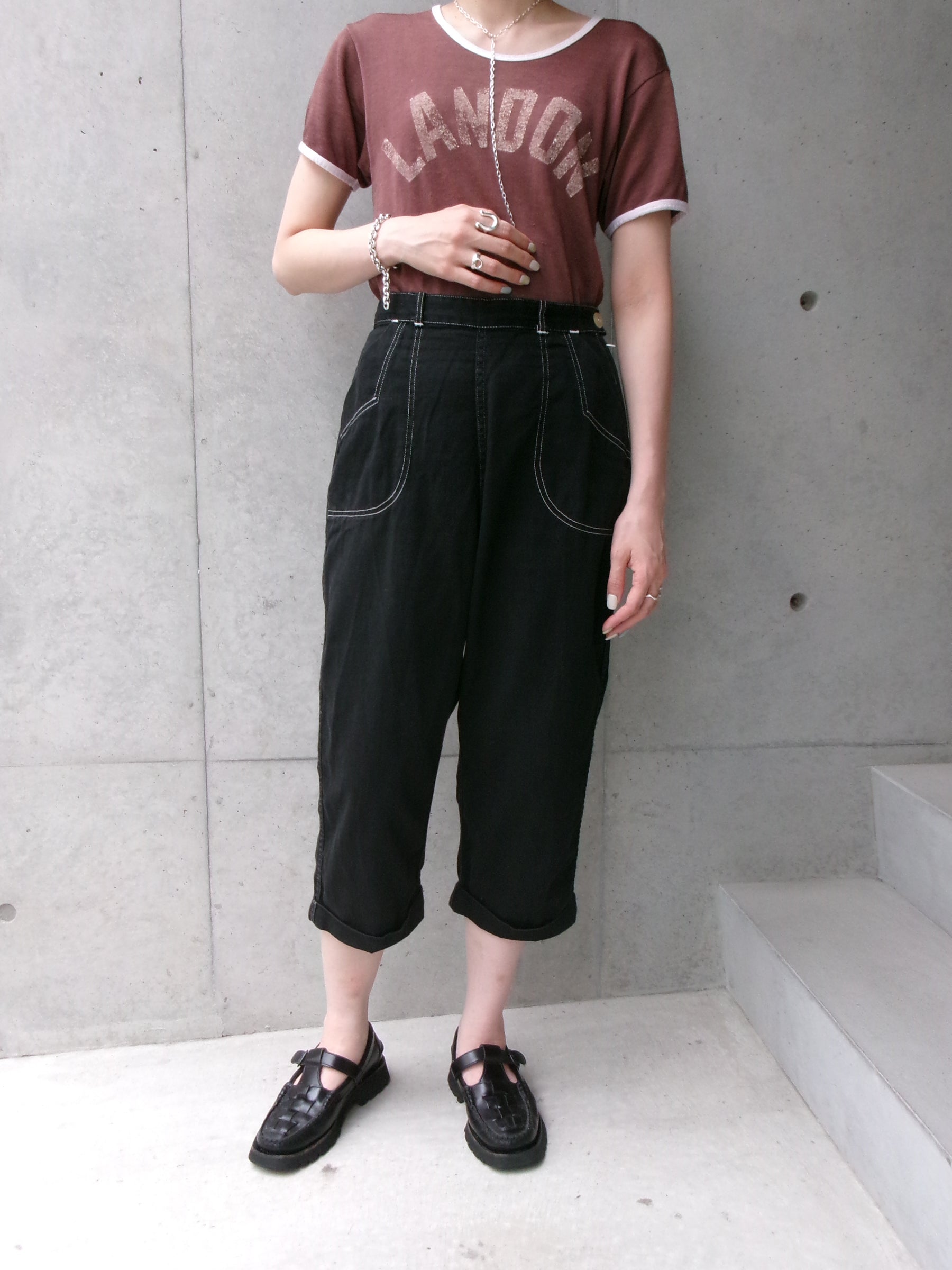 50s stitch ranch pants