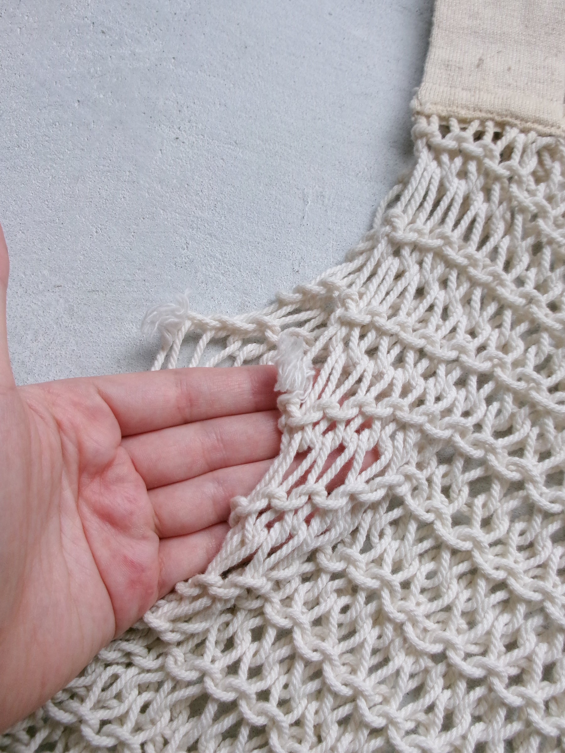 40s rope net tank top