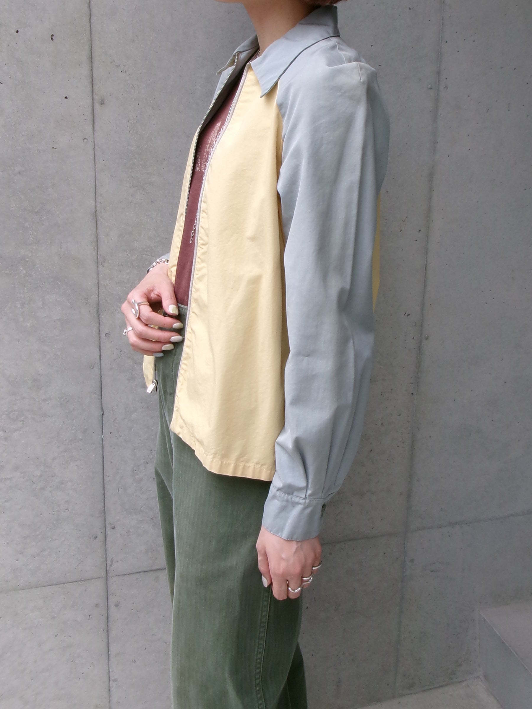 60s bi-color sports jacket