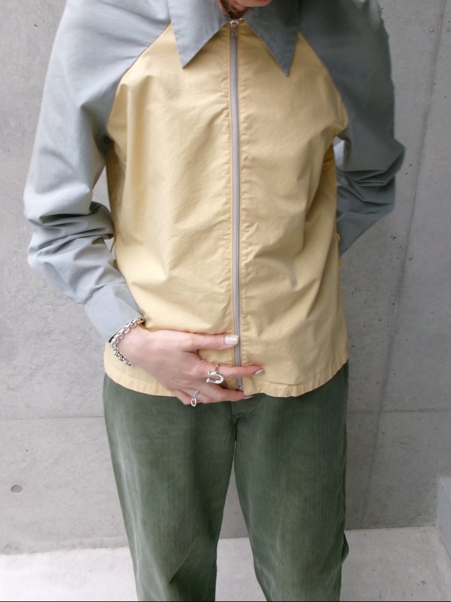 60s bi-color sports jacket
