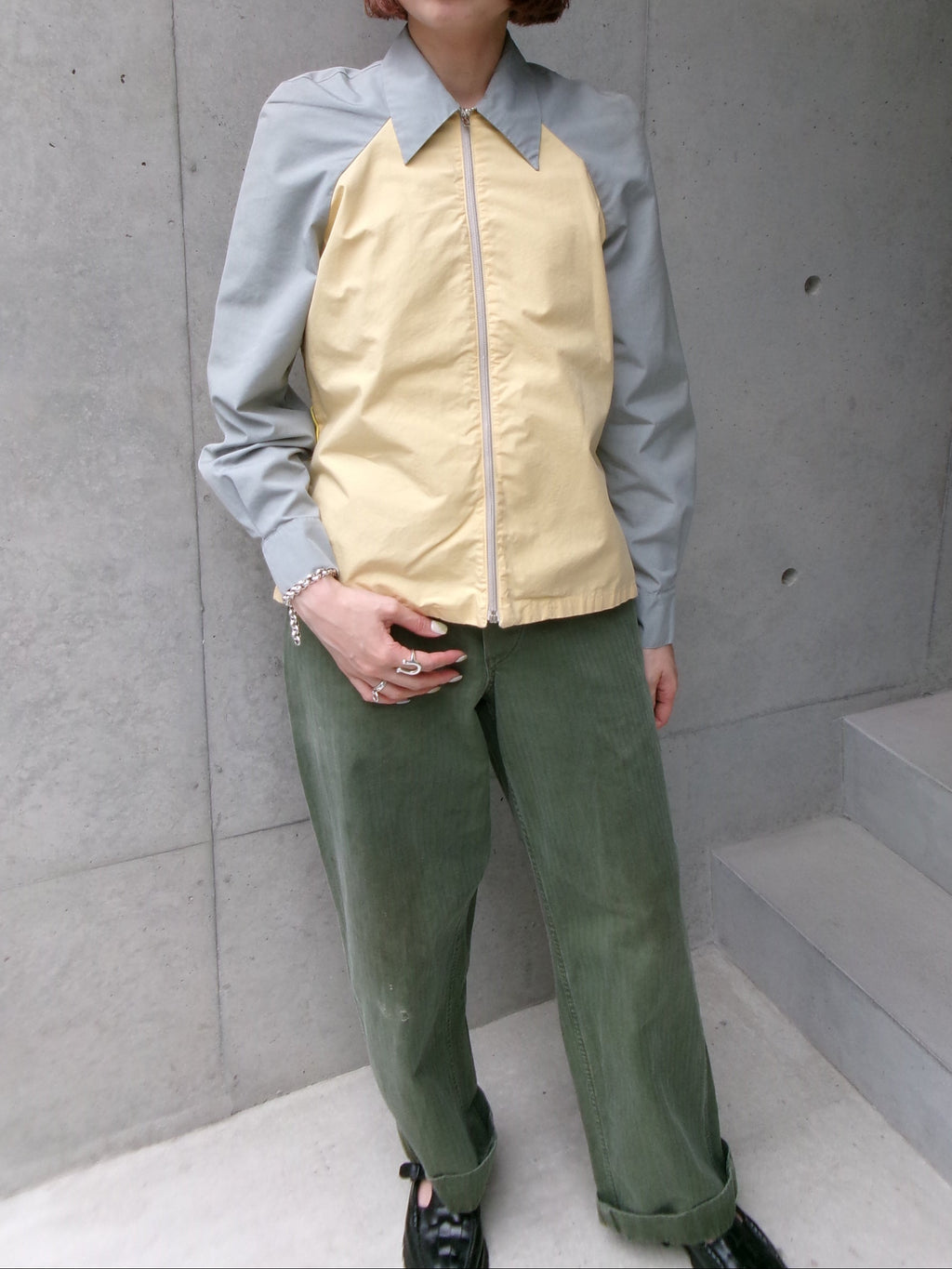 60s bi-color sports jacket