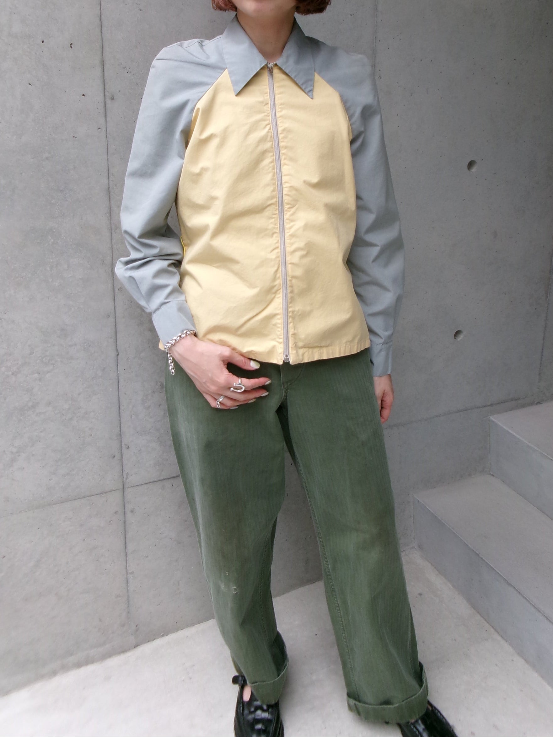60s bi-color sports jacket