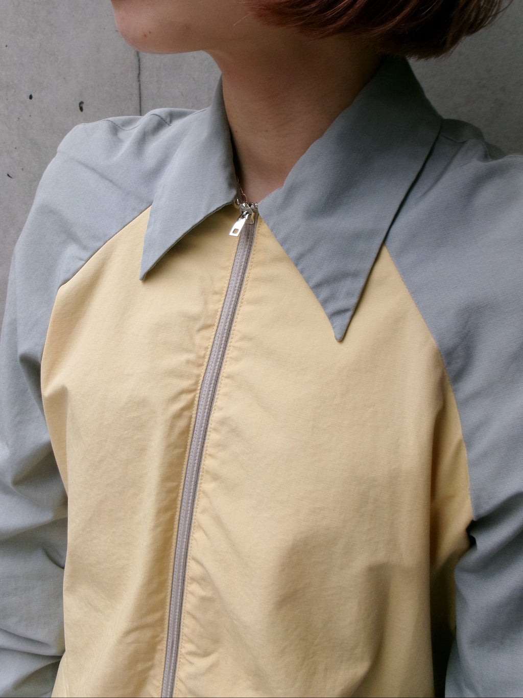 60s bi-color sports jacket