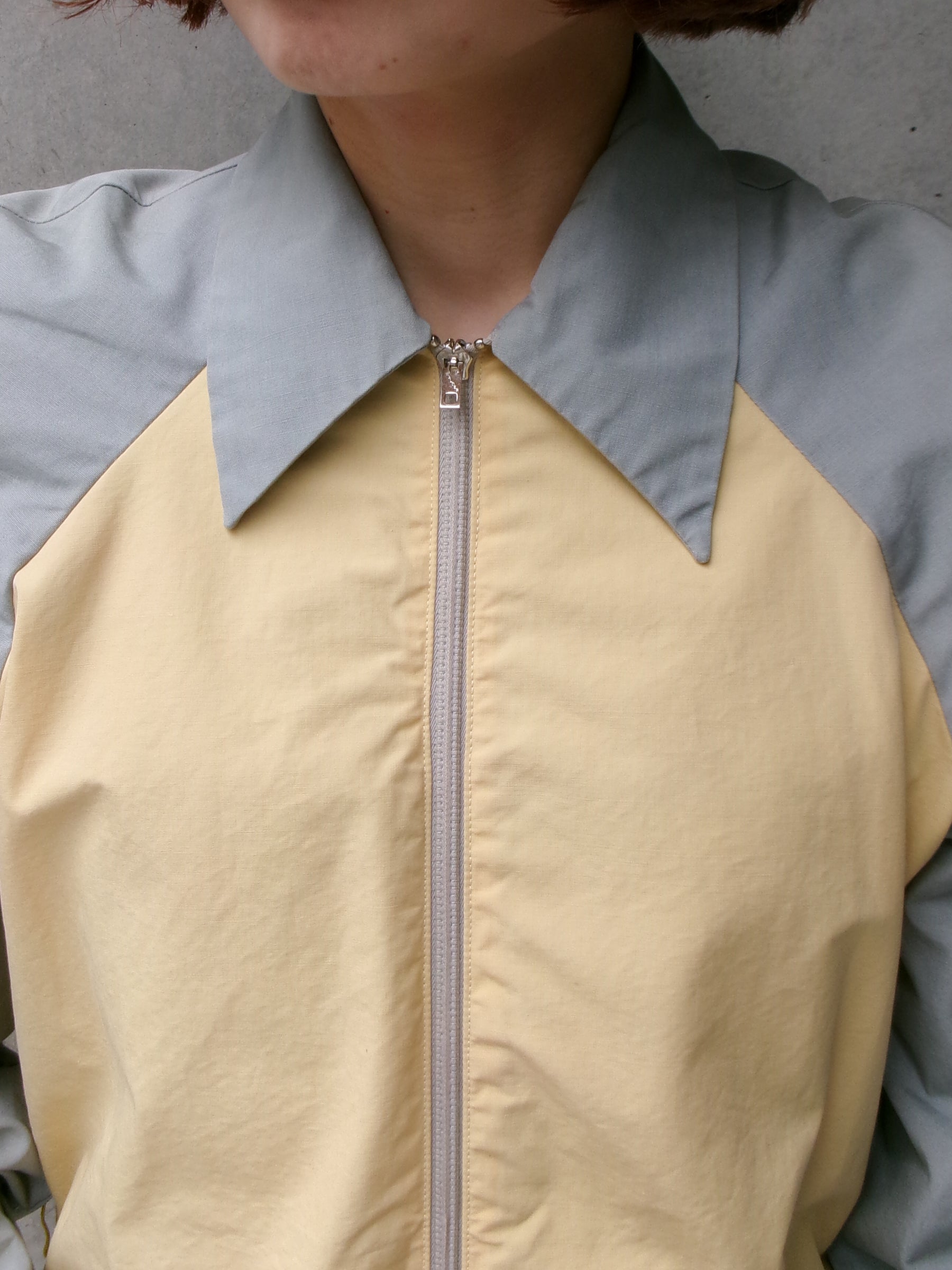 60s bi-color sports jacket
